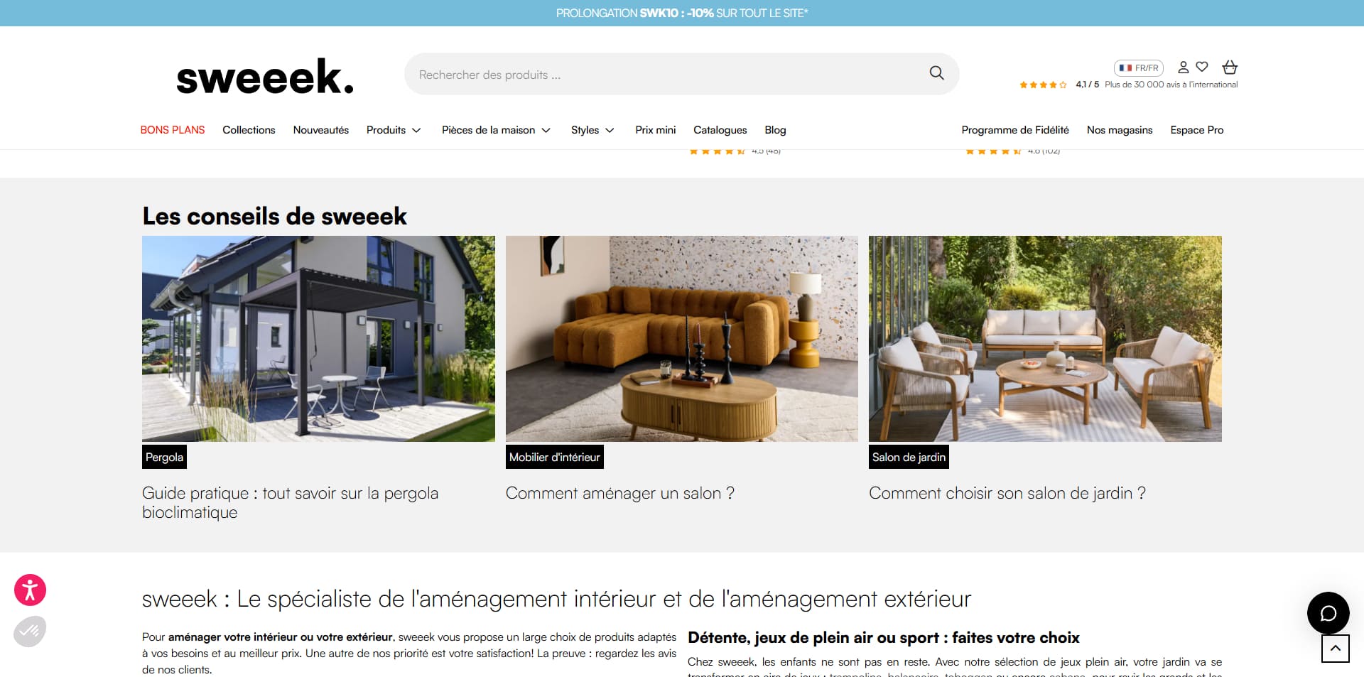 Sweeek Code promo