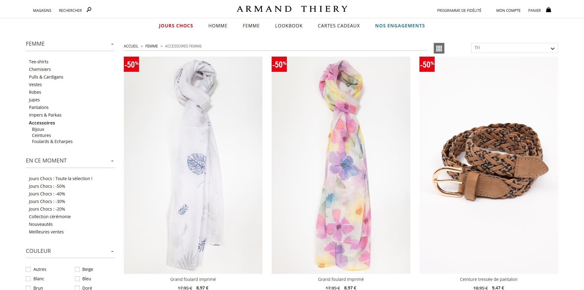 Armand Thiery Bon d'achat