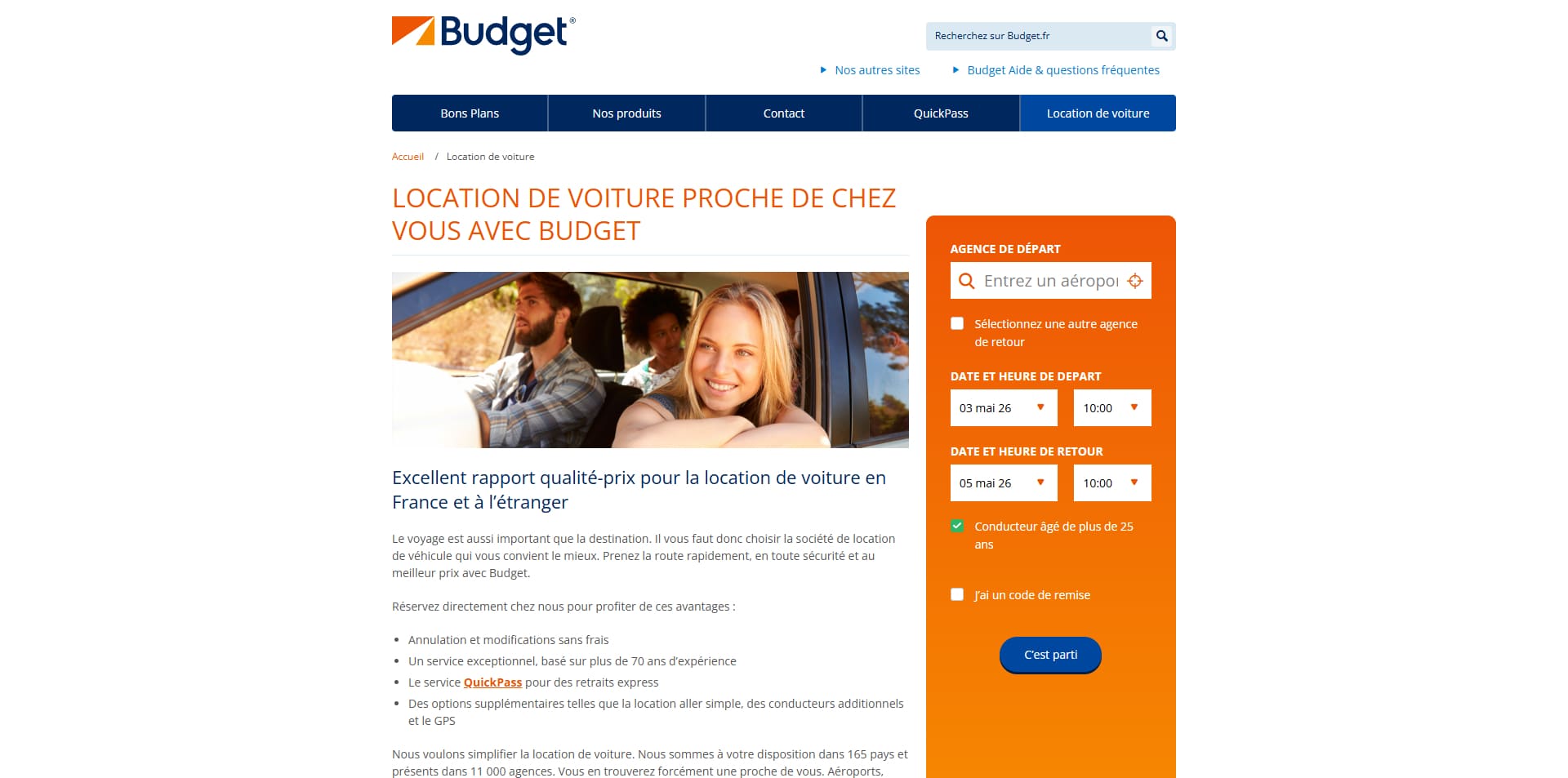 Budget coupons