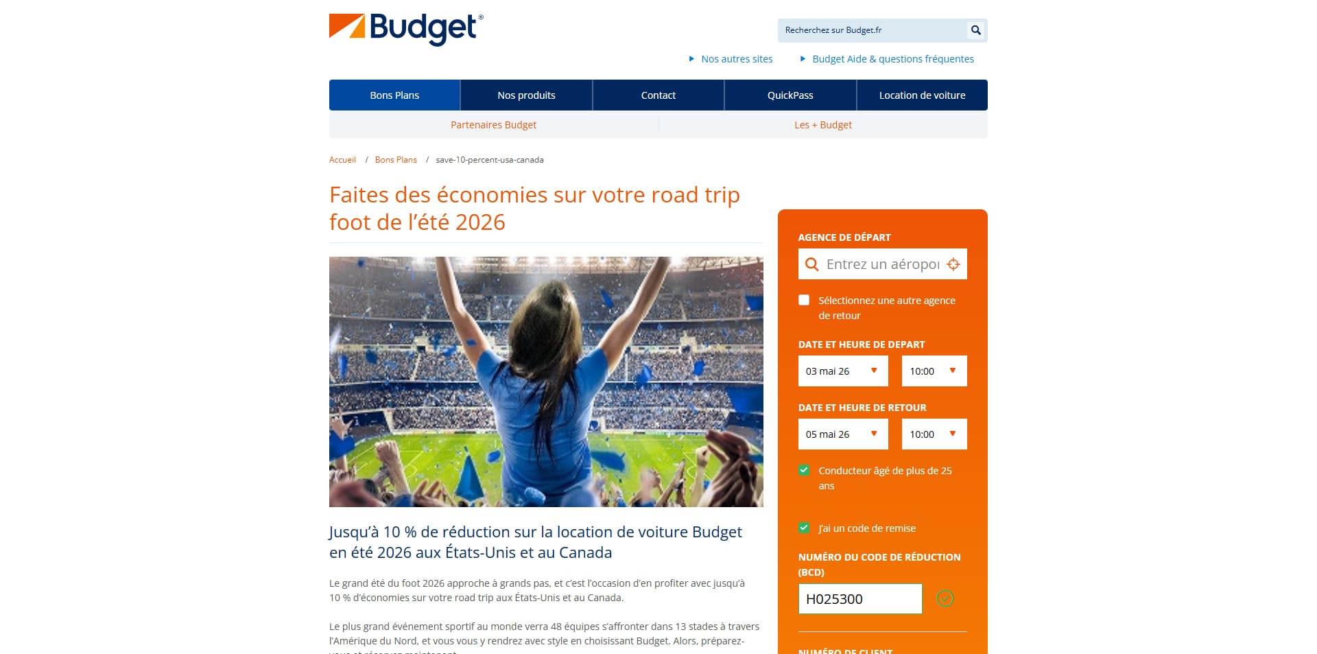 Budget Code promo