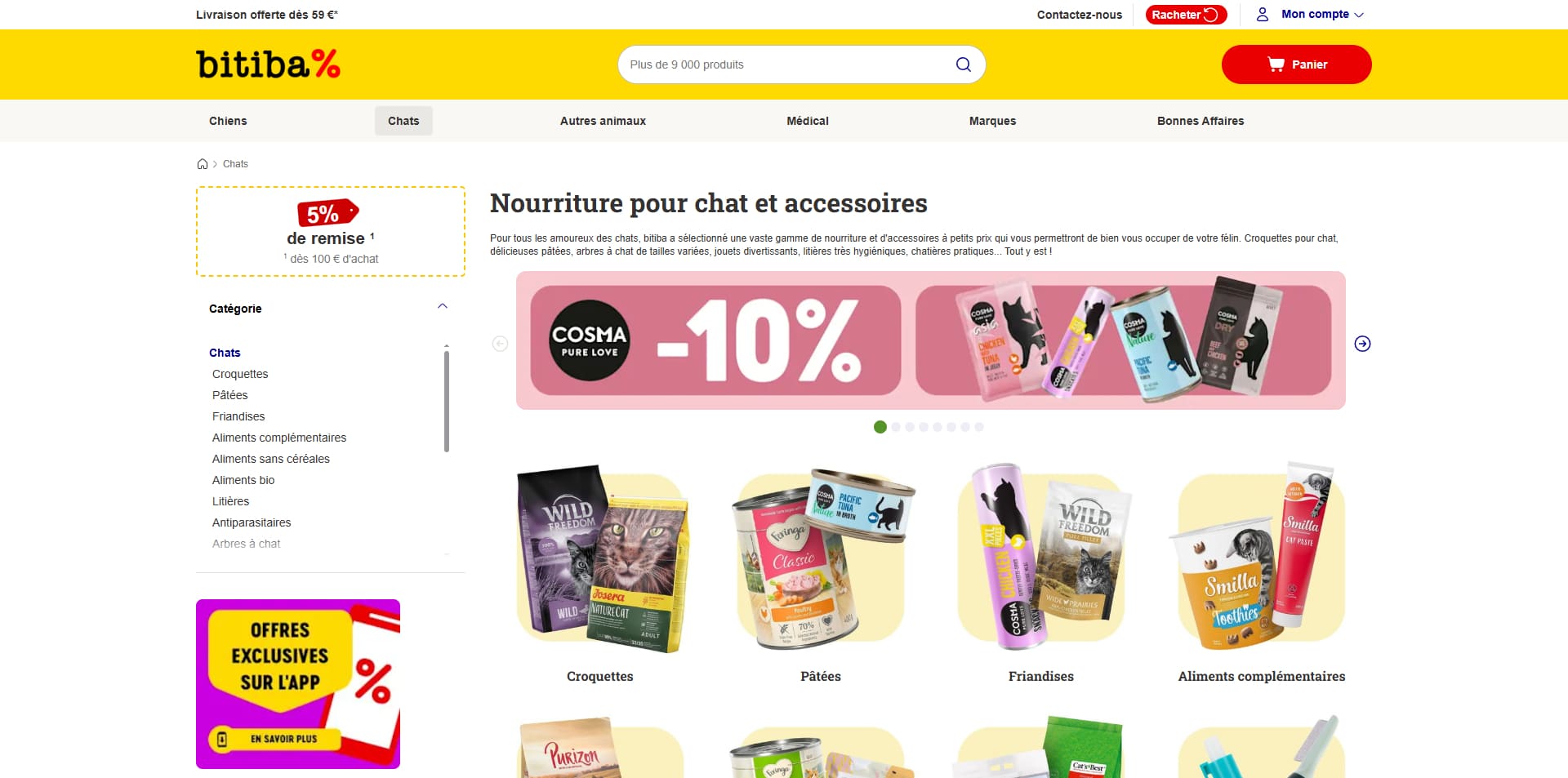 Bitiba Bon d'achat