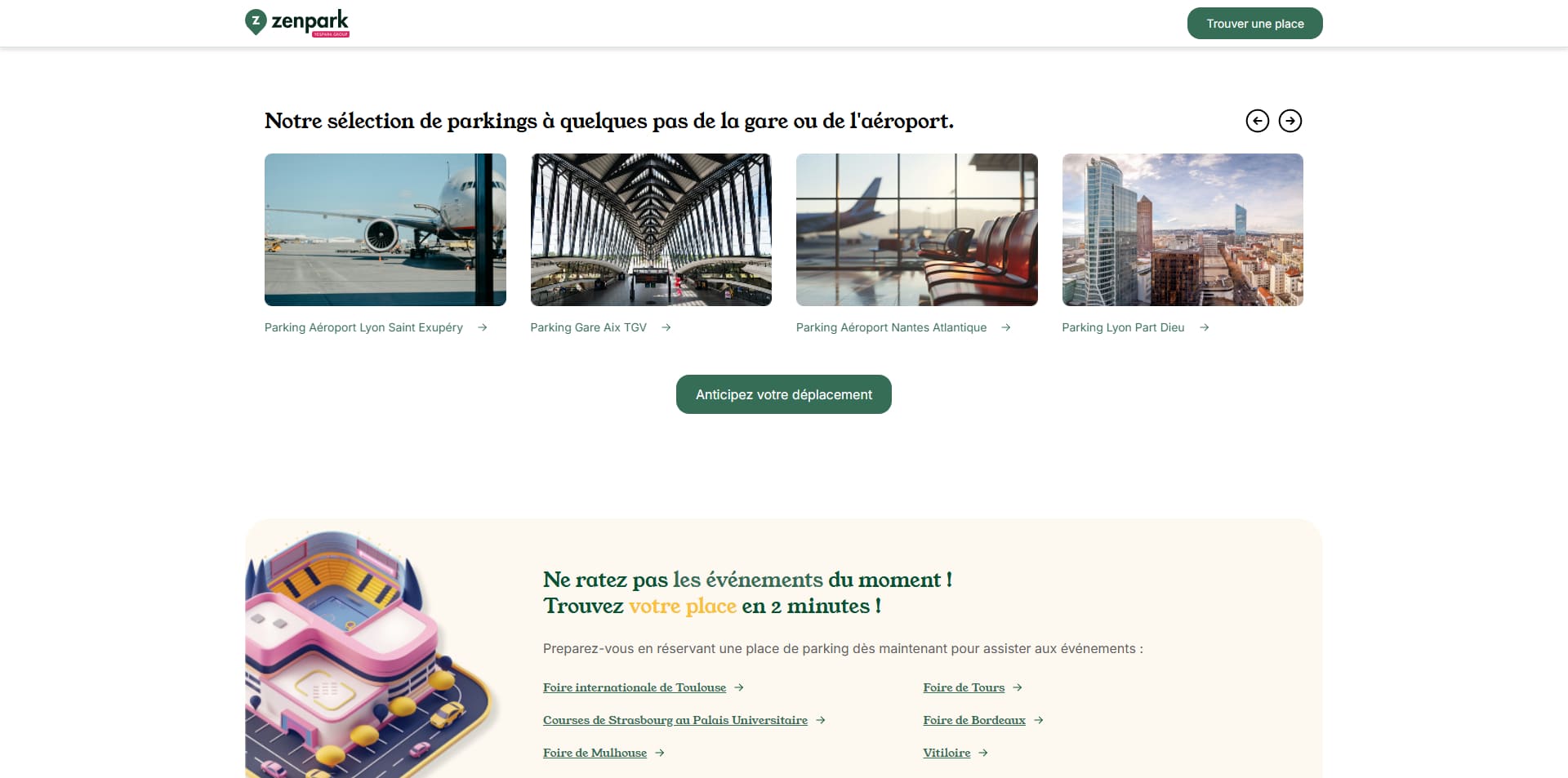 Zenpark coupons