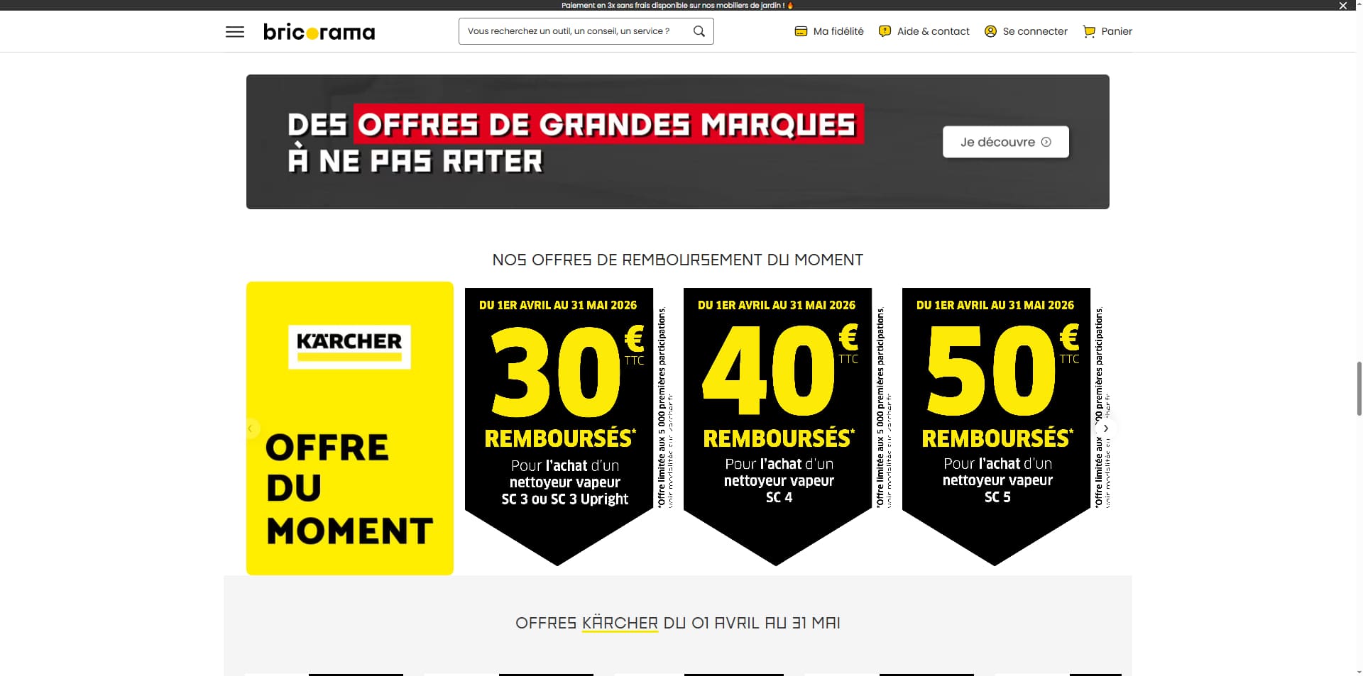 Bricorama Code promo