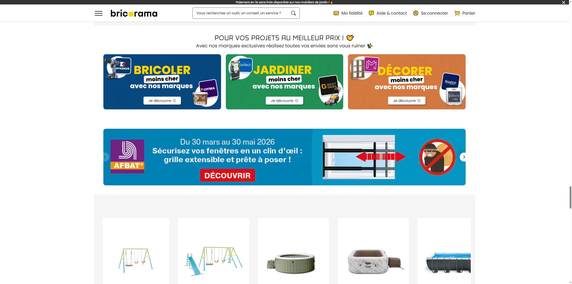Bricorama Bons de réduction