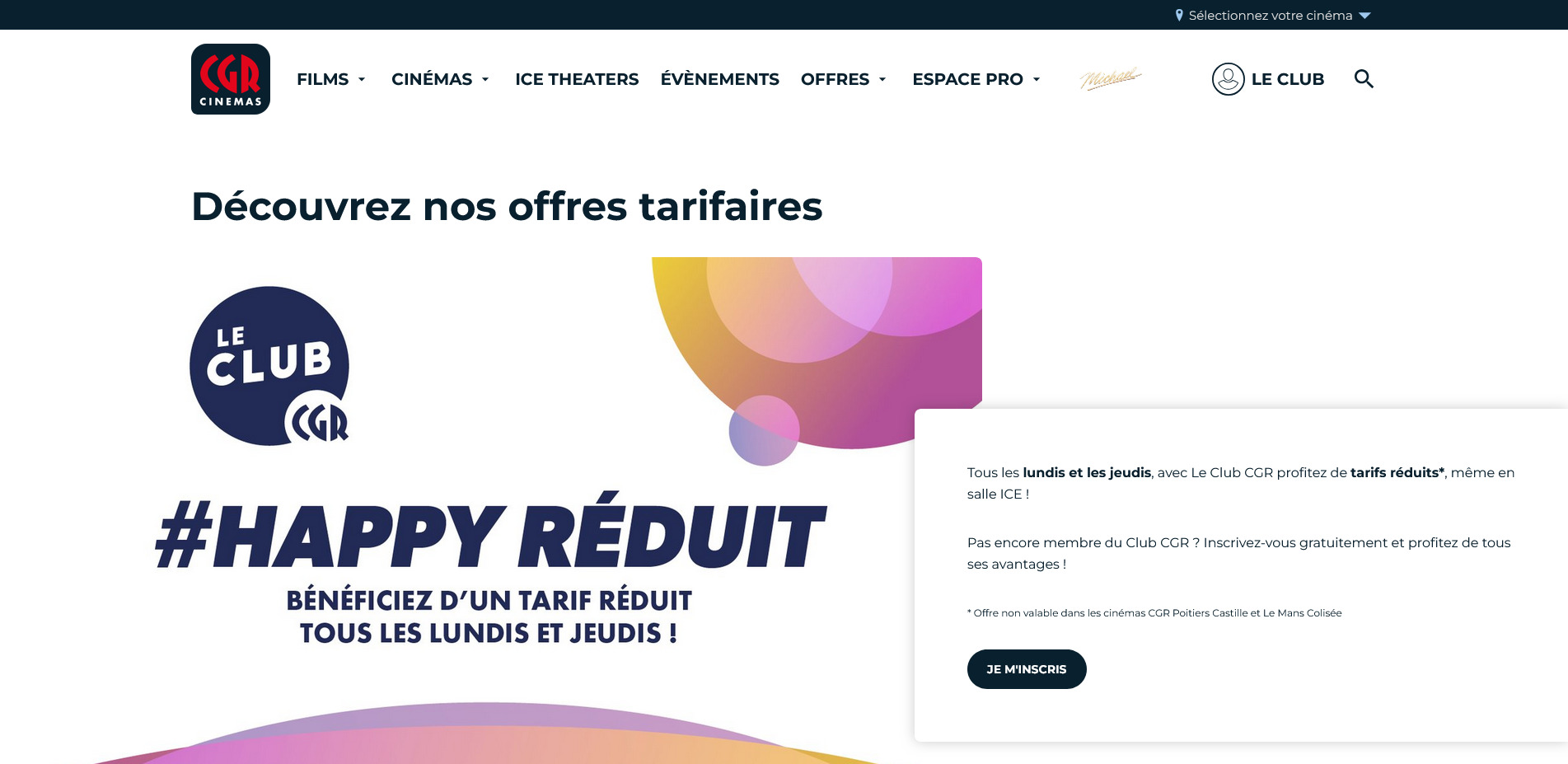 CGR Bons de réduction