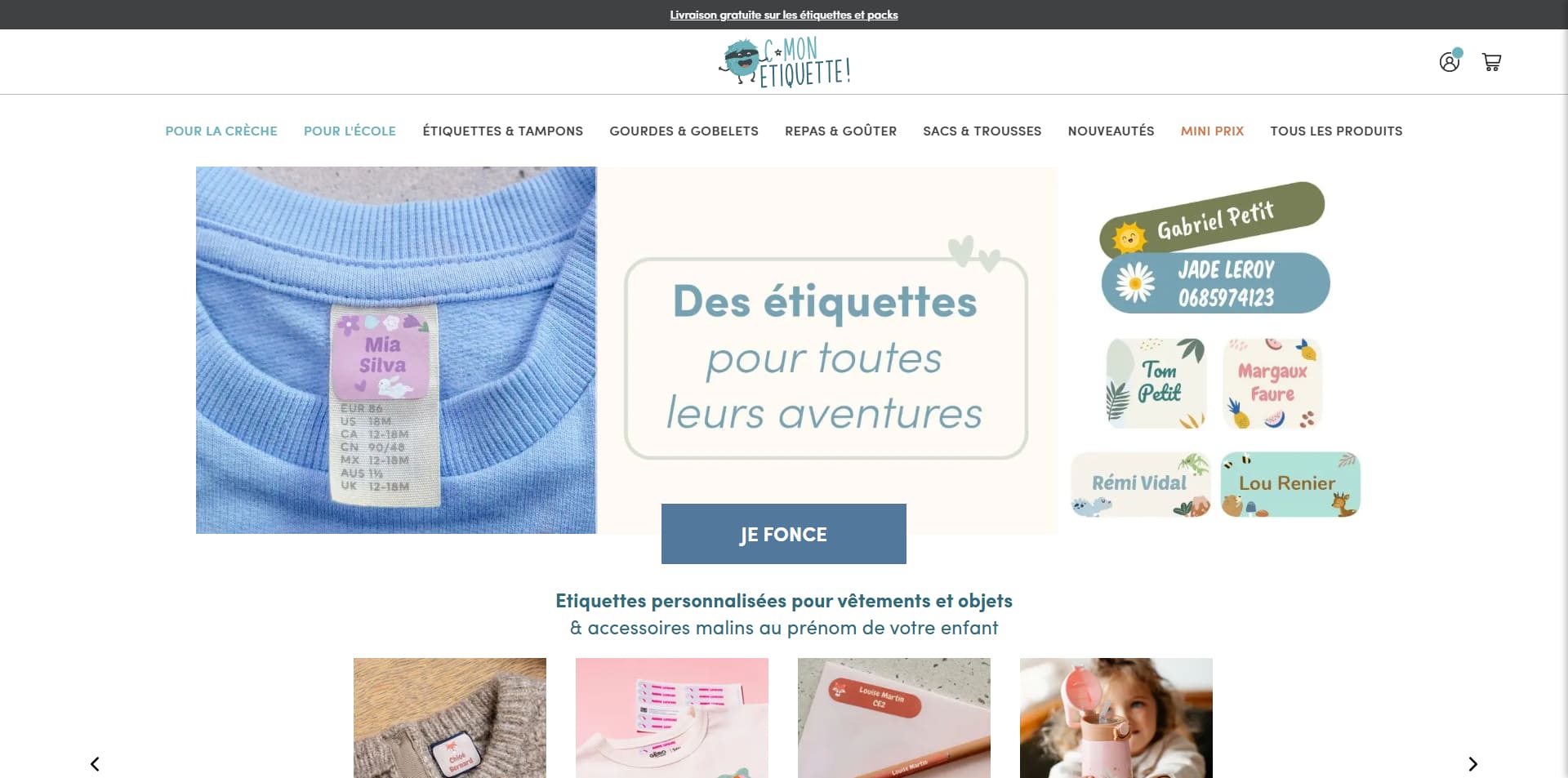 C mon étiquette Code de réduction