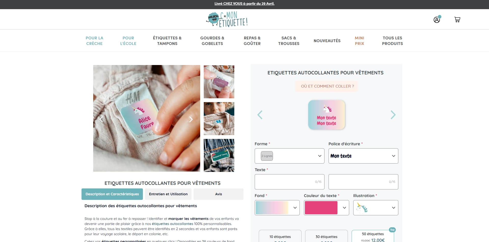 C mon étiquette coupons