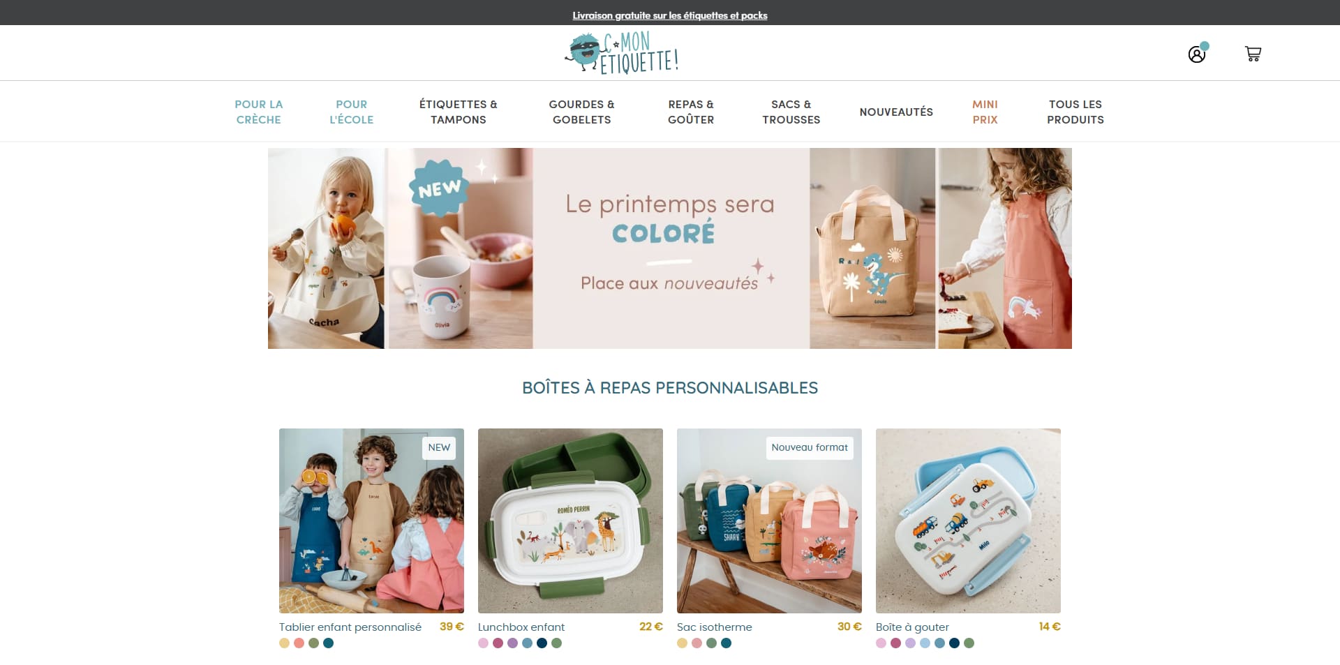 C mon étiquette Code promo