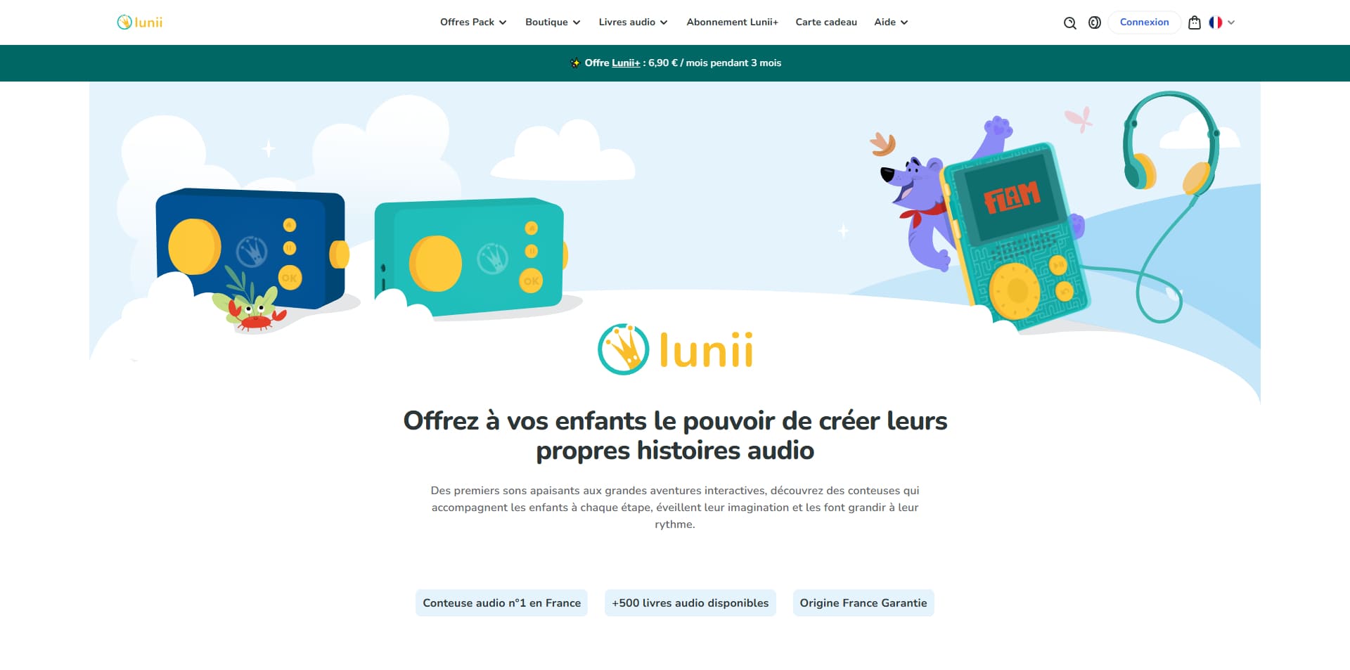 Lunii Code de réduction