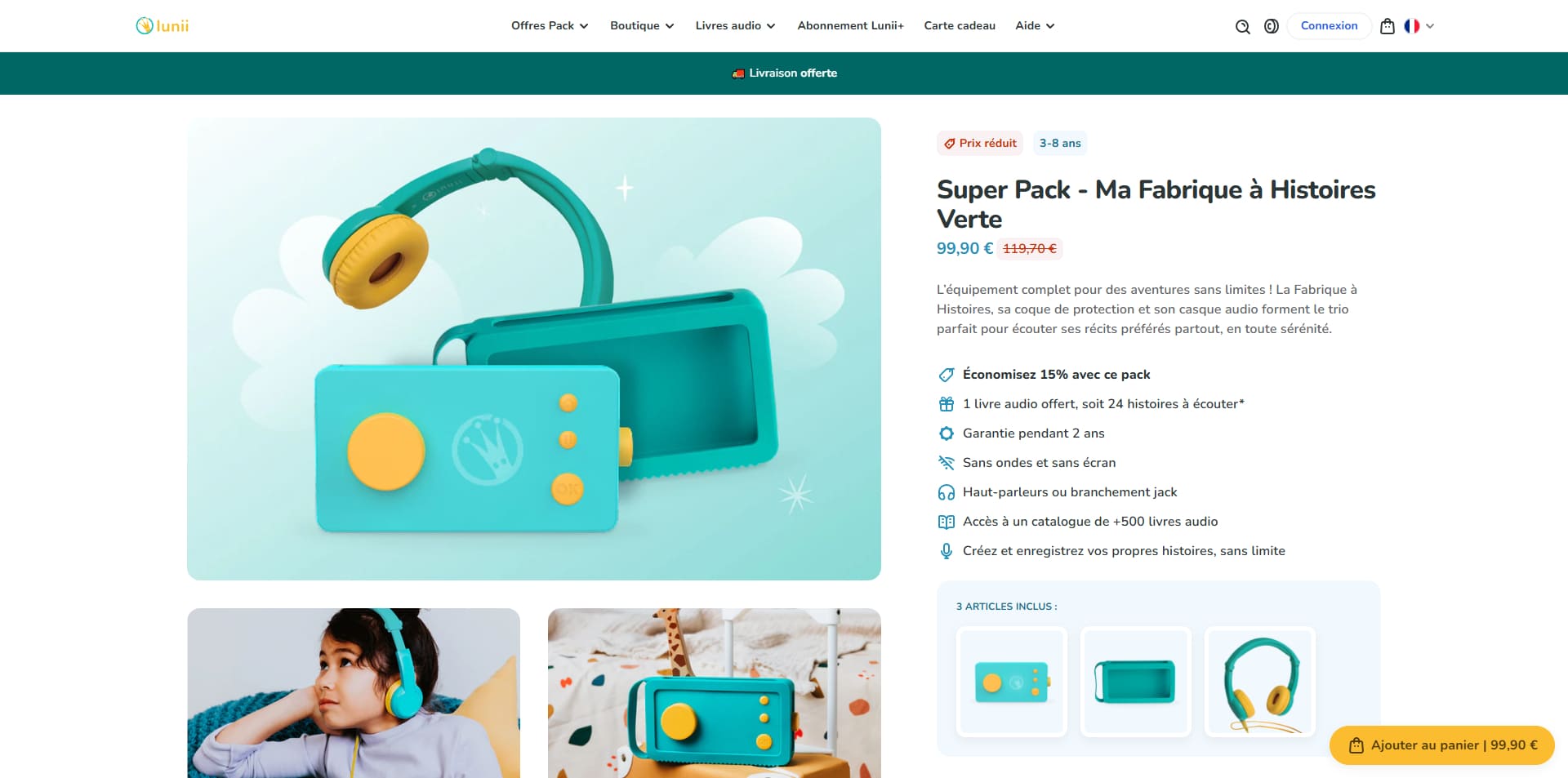 Lunii Bon d'achat