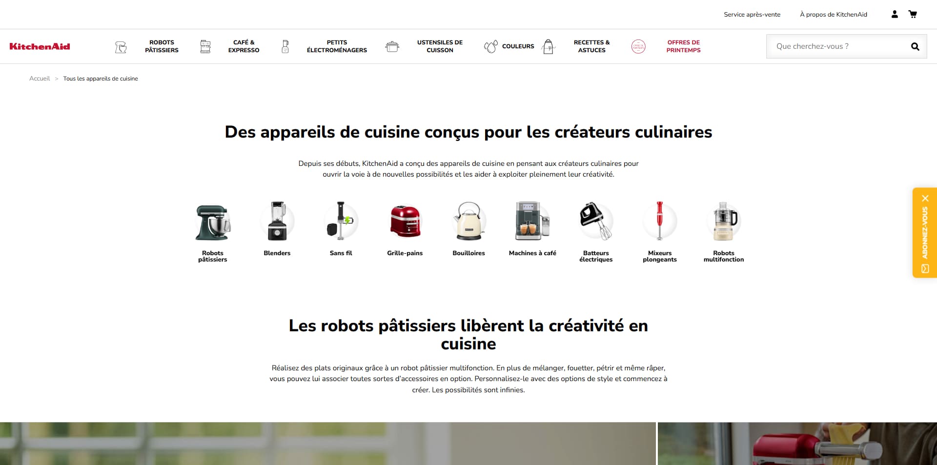 KitchenAid Bons de réduction