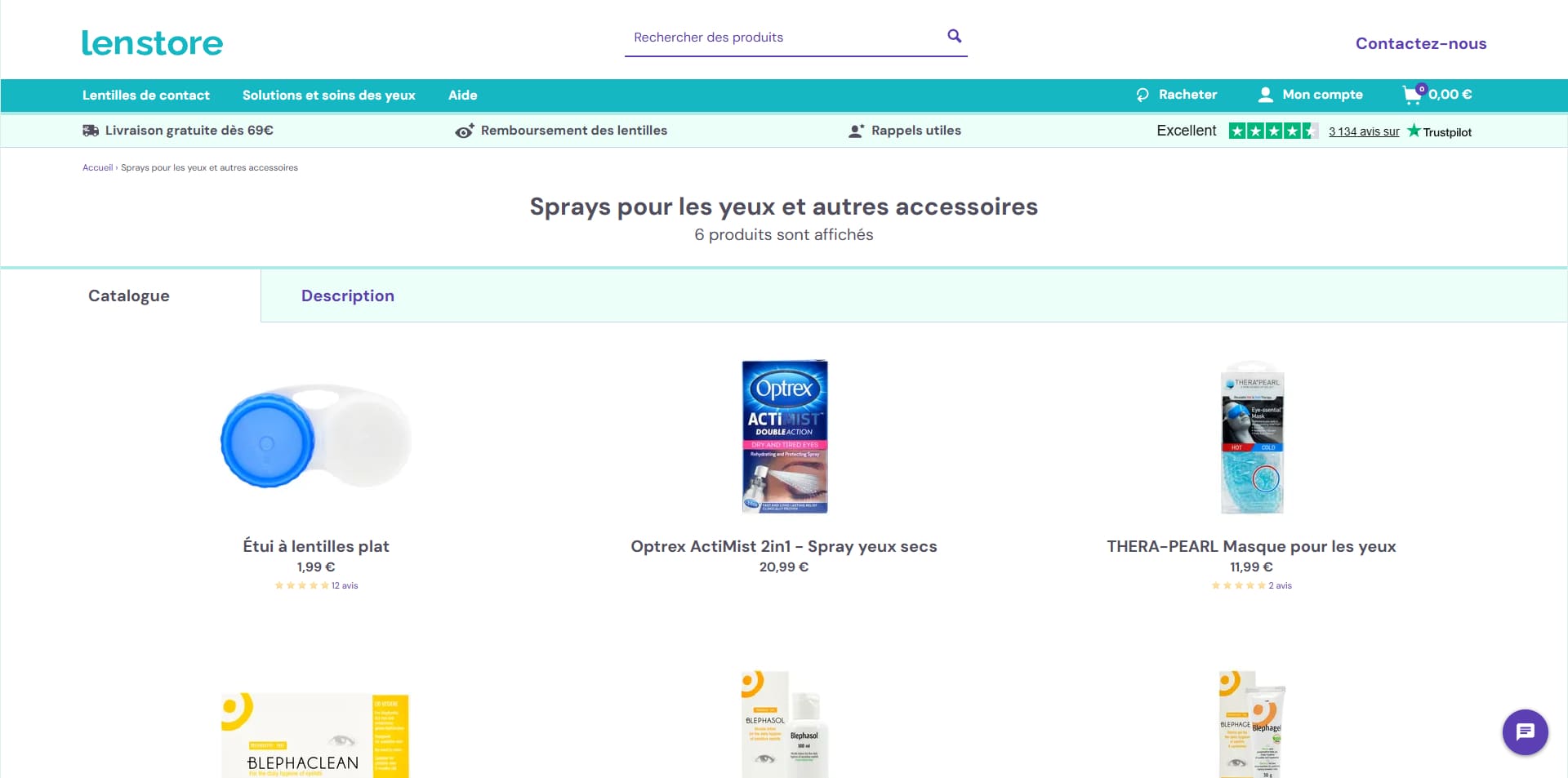 Lenstore Code de réduction