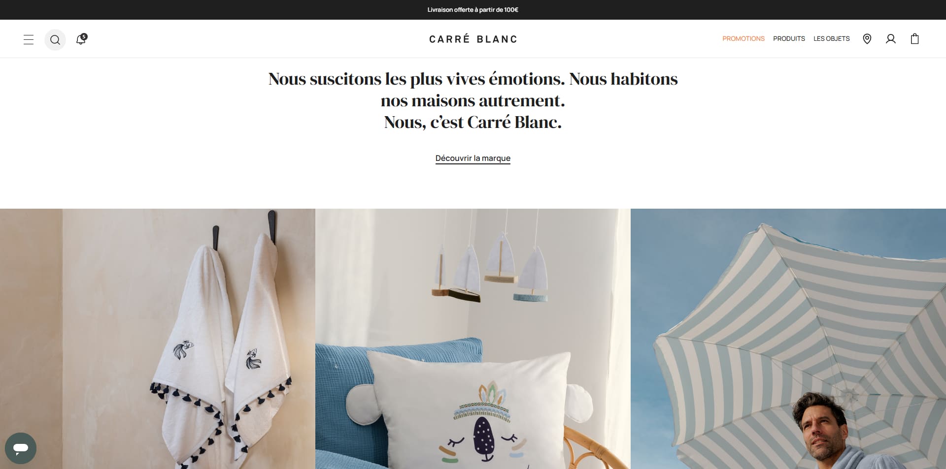 Carré Blanc Code promo