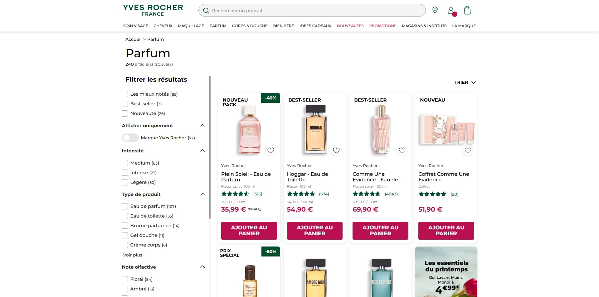 Yves Rocher Code promo