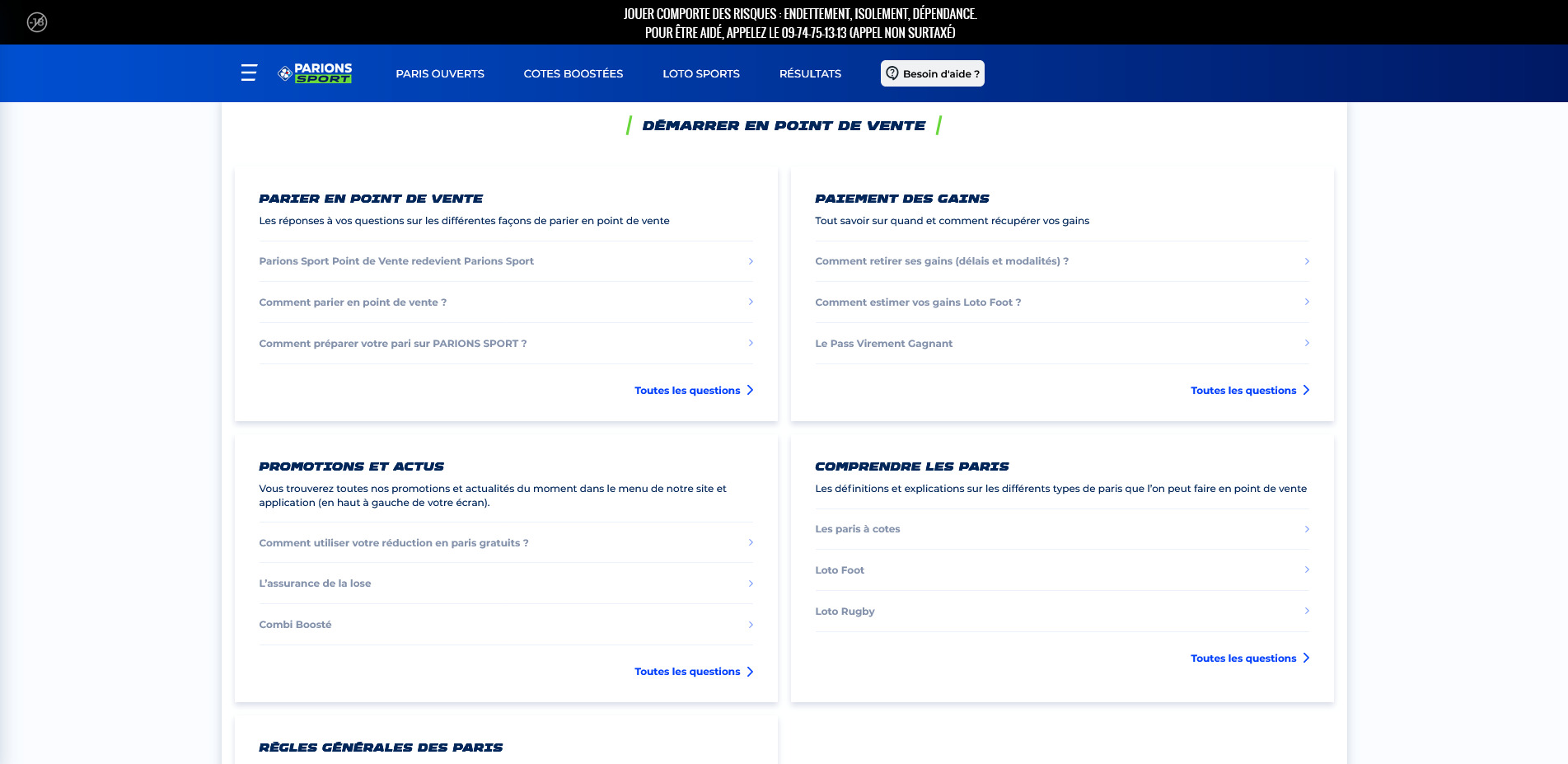 Parions Sport Bons de réduction