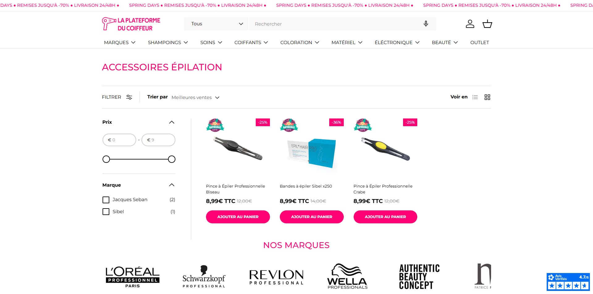 La Plateforme du Coiffeur Code de réduction