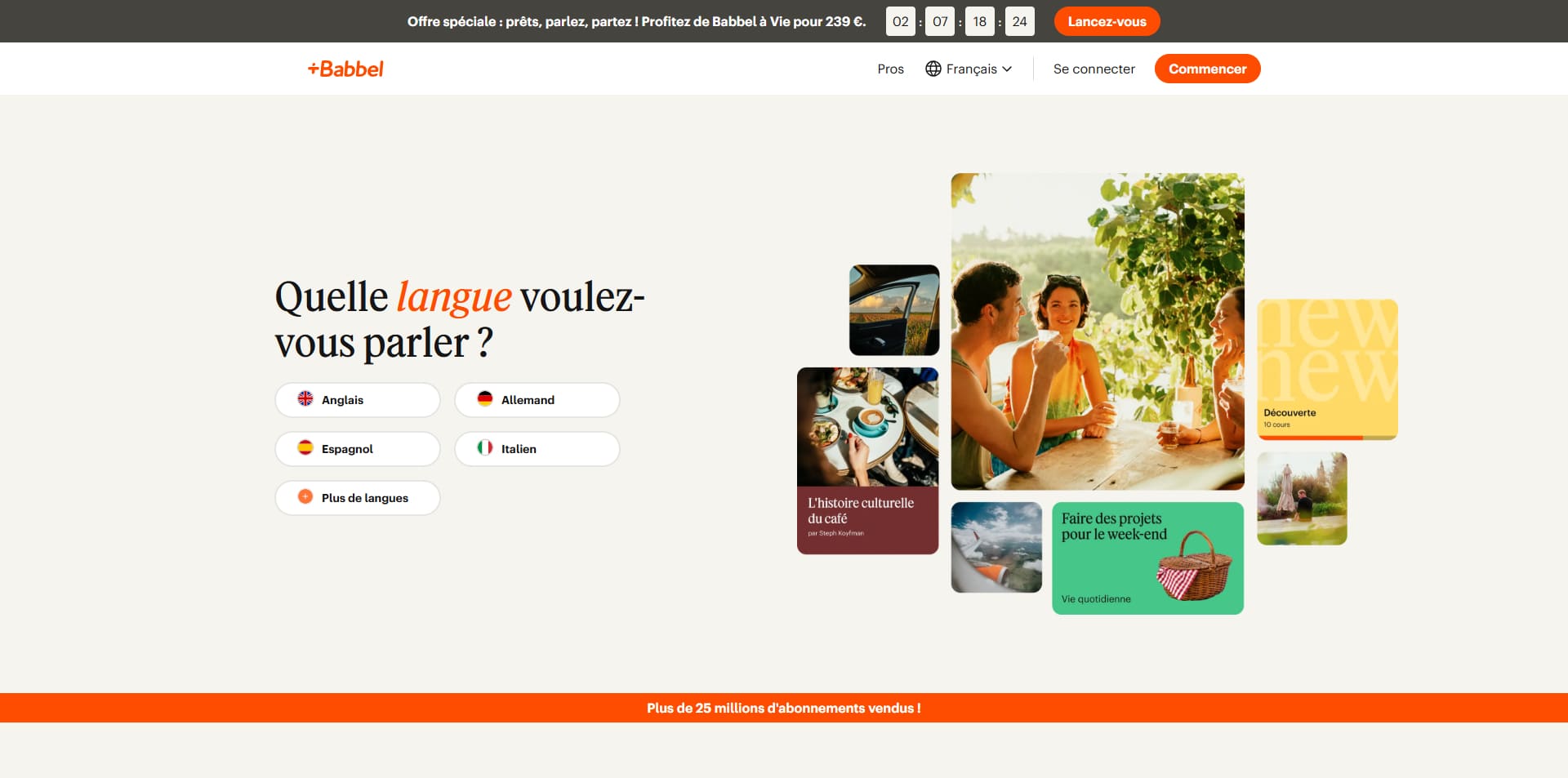 Babbel Code de réduction