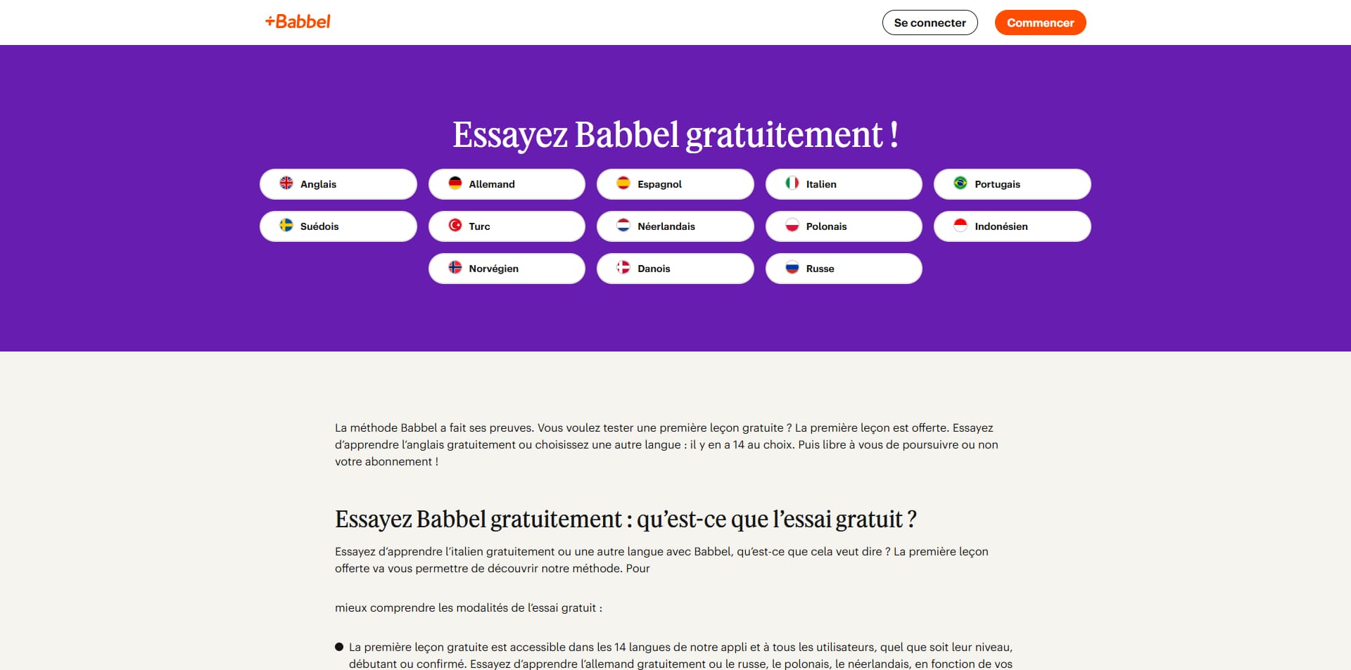 Babbel coupons