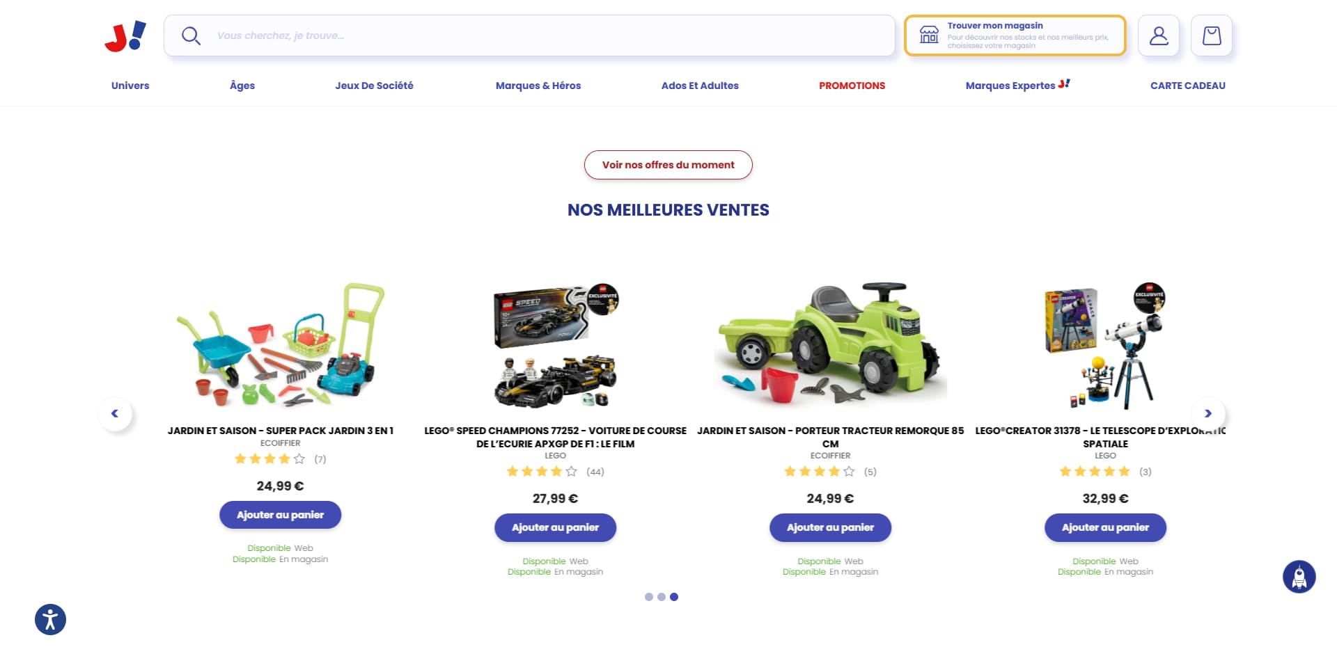 JouéClub coupons