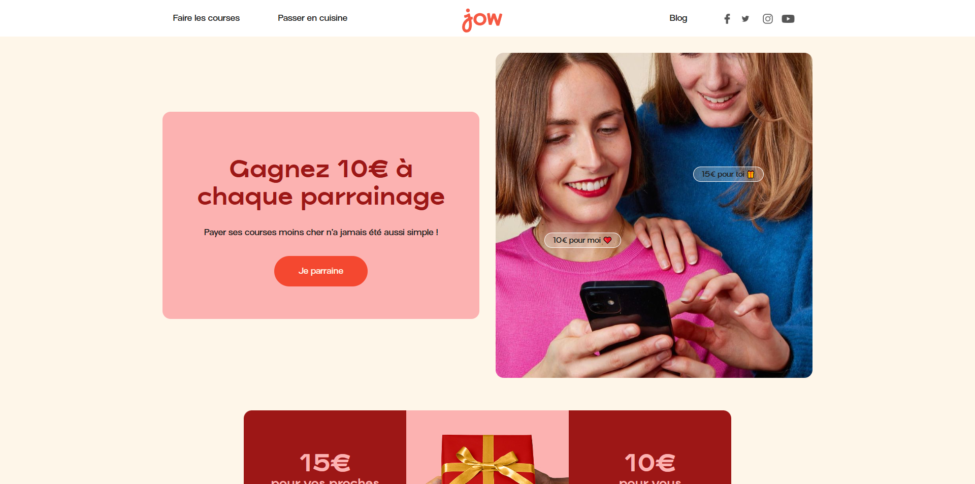 Jow Code de réduction