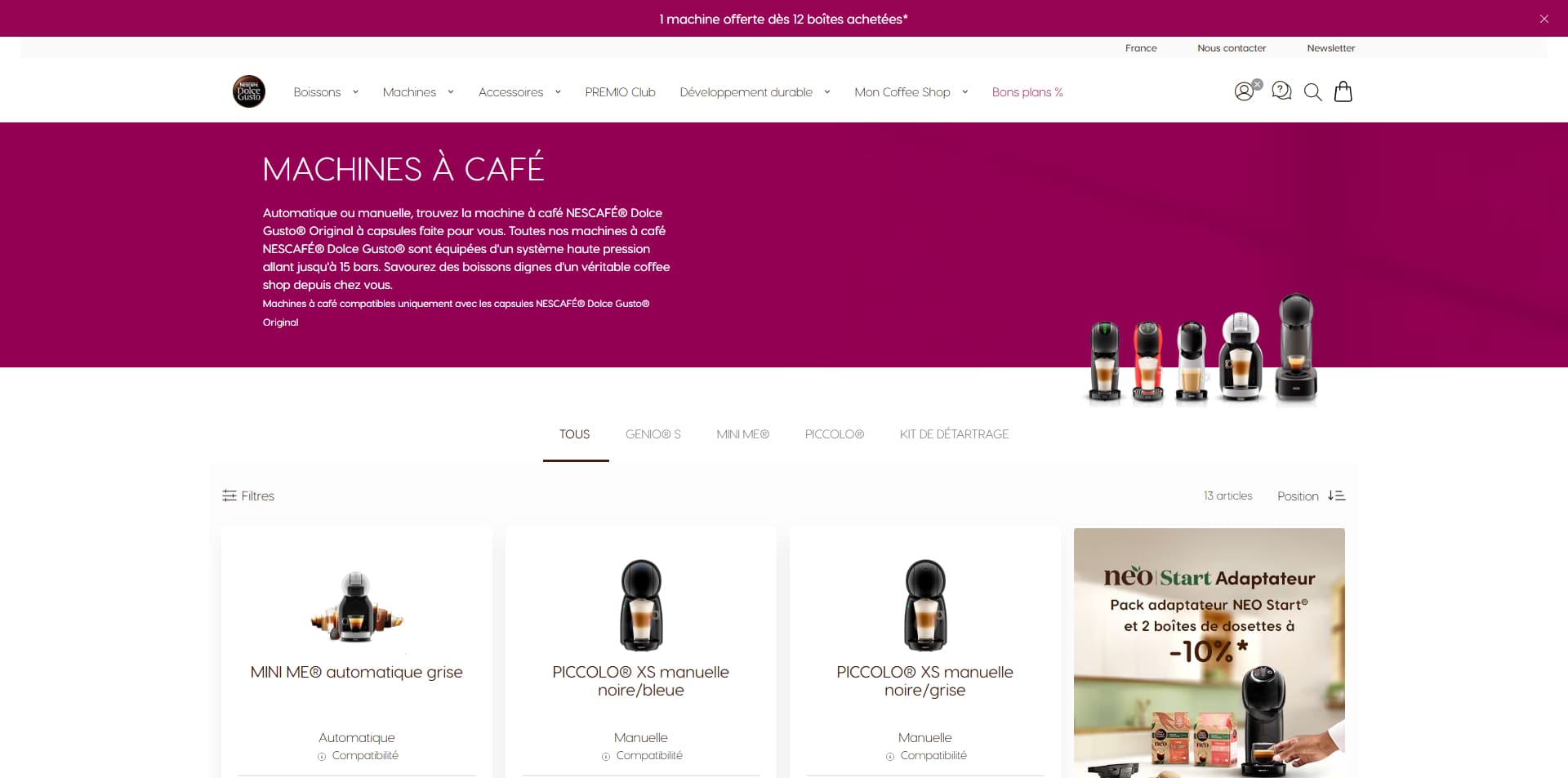 Dolce Gusto Code promo