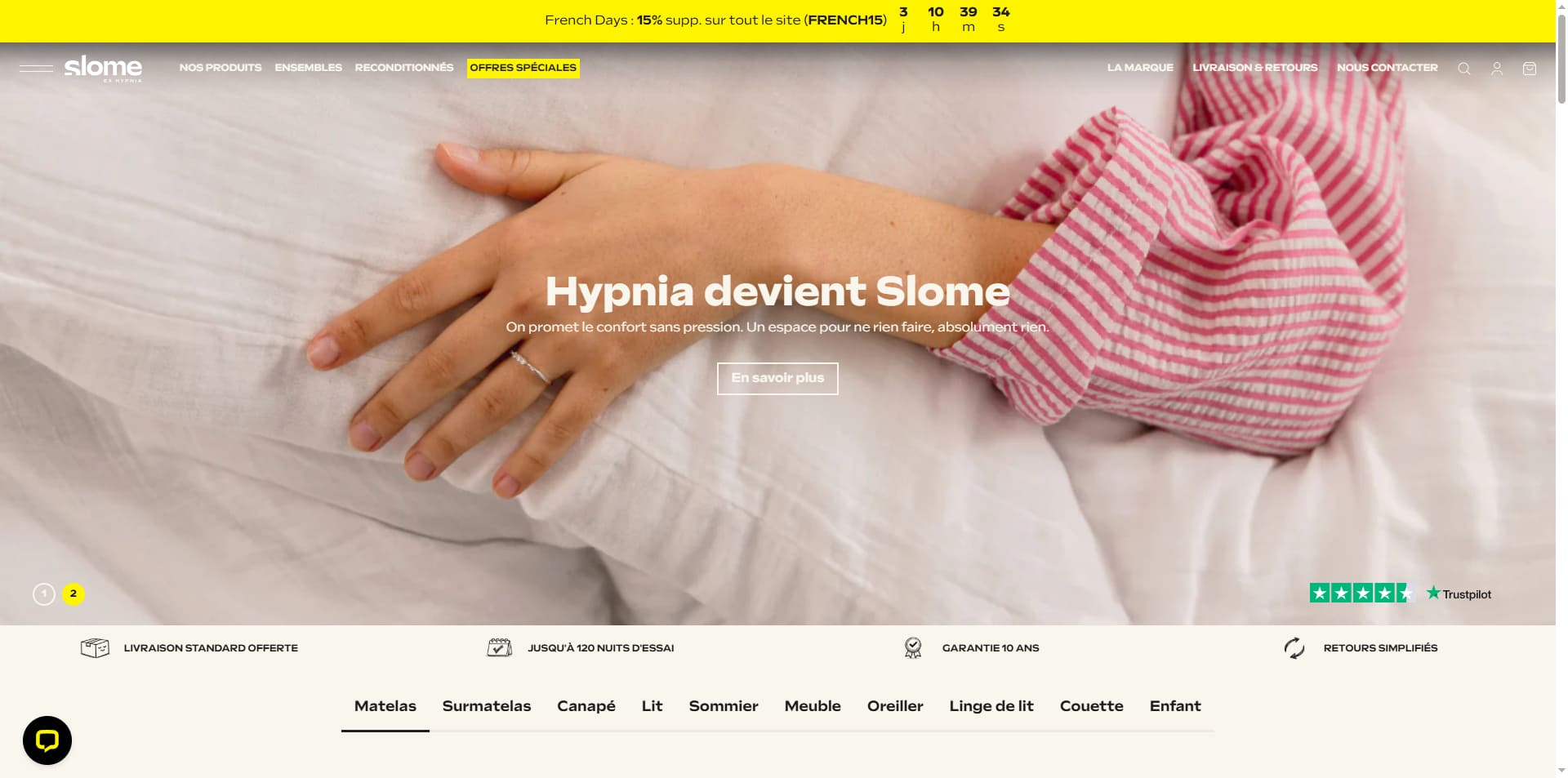 Slome Code de réduction