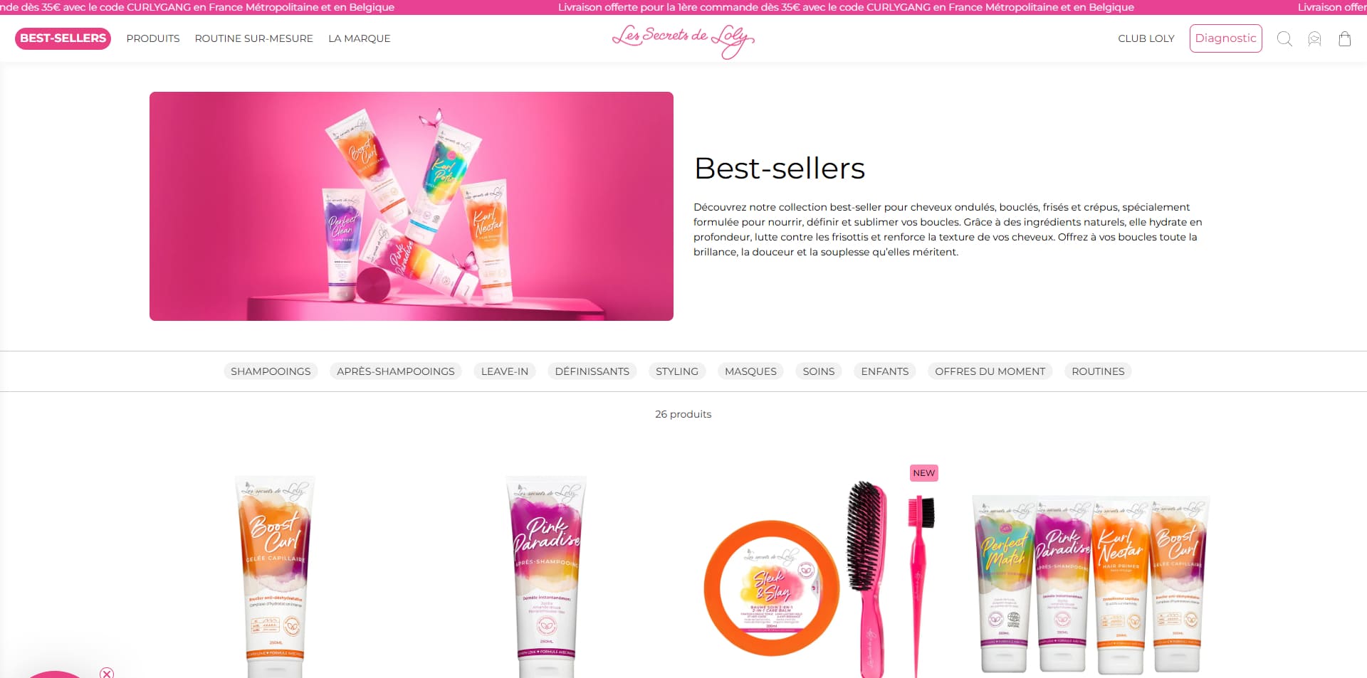 Les Secrets de Loly Bon d'achat