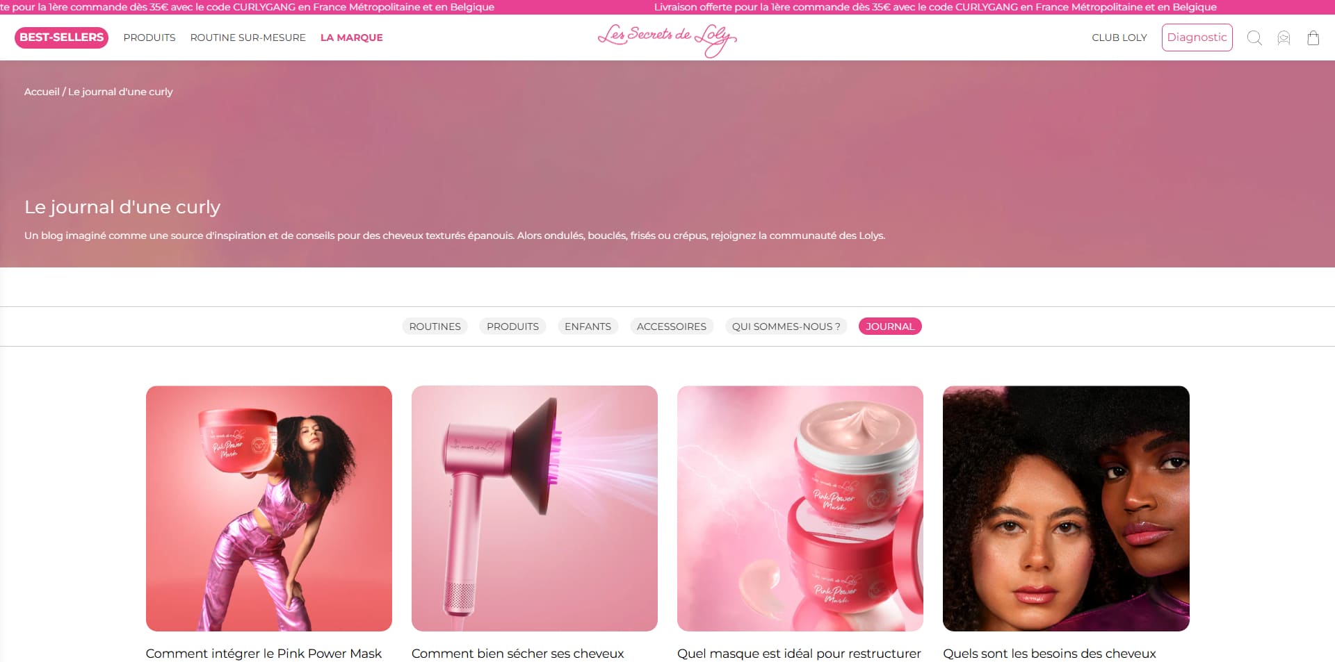 Les Secrets de Loly Code de réduction