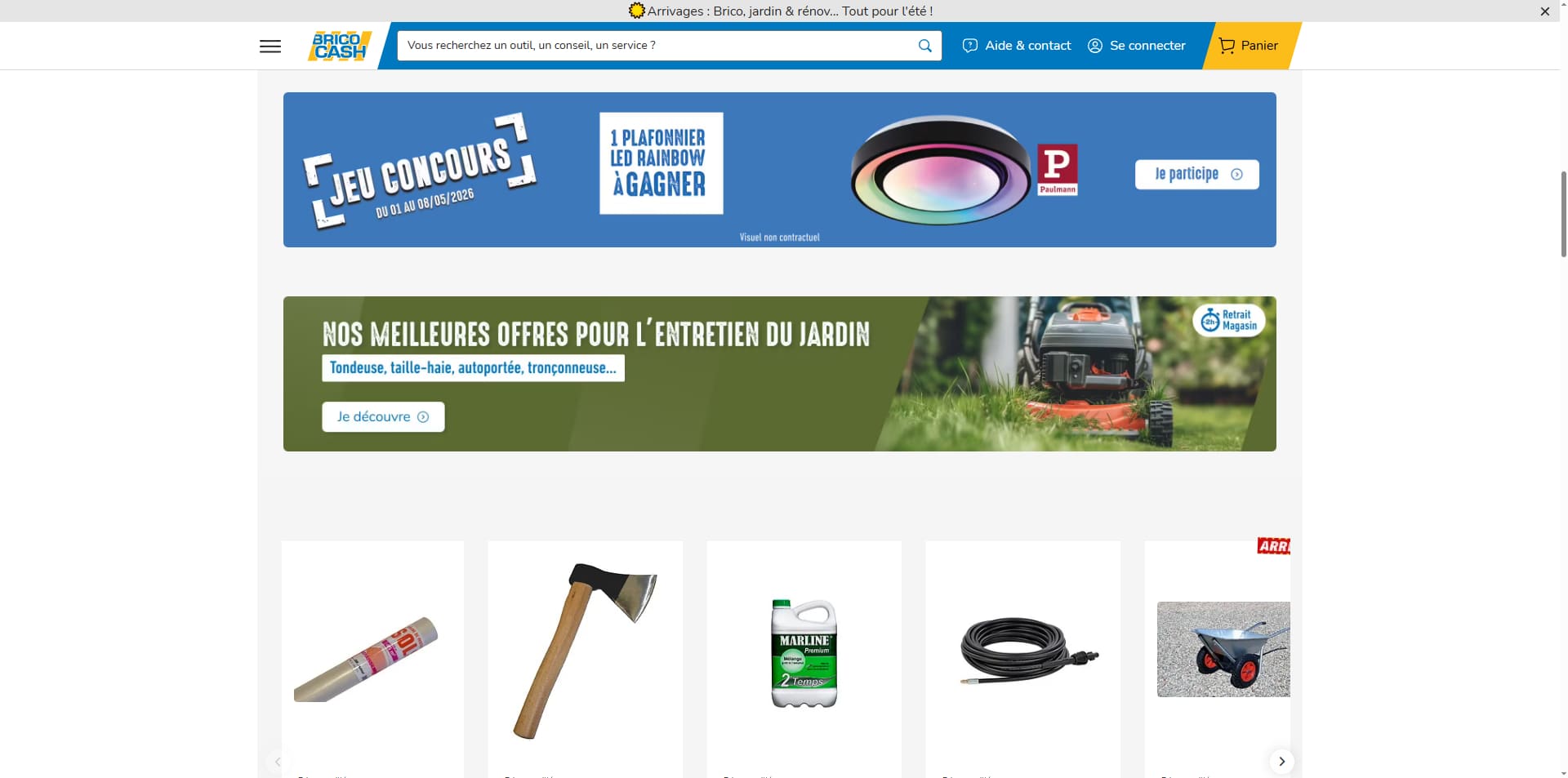 Brico Cash coupons