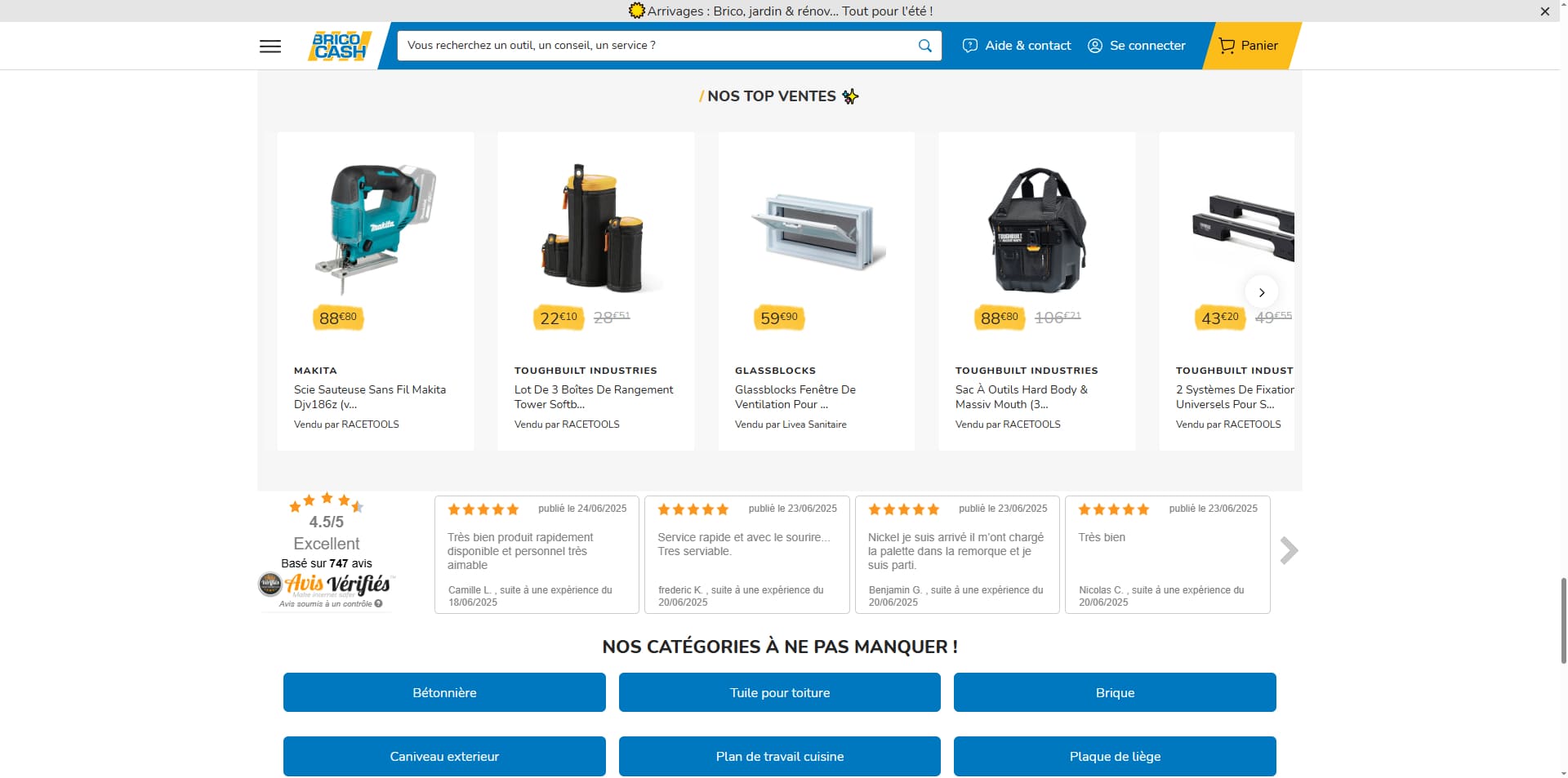 Brico Cash coupons