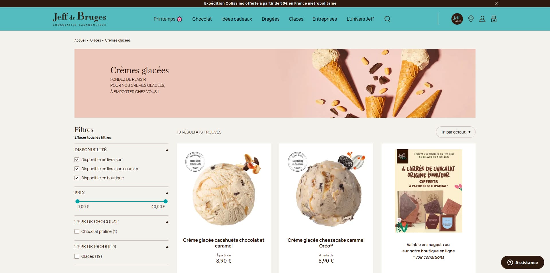 Jeff de Bruges coupons