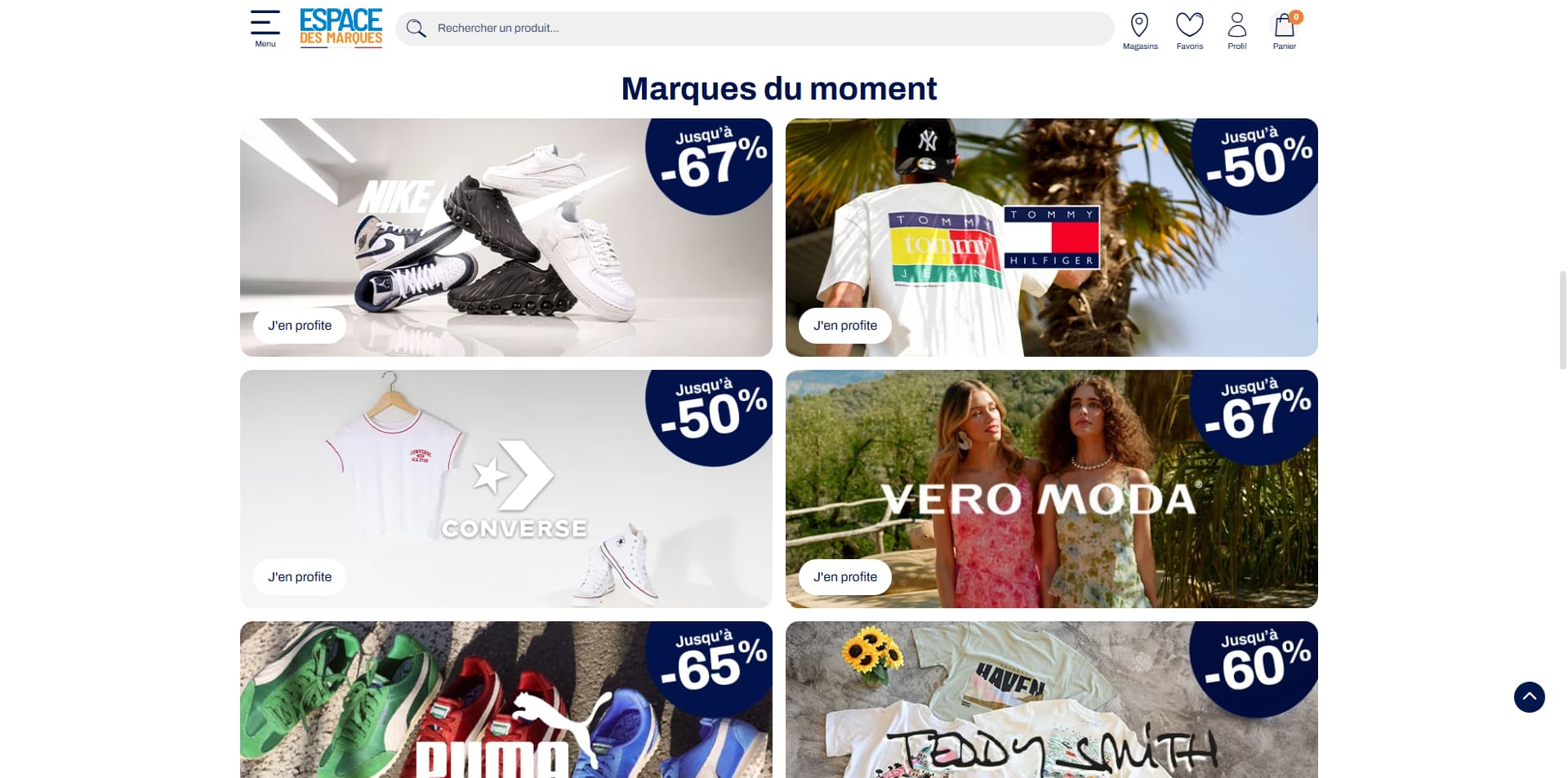 Espace des Marques coupons