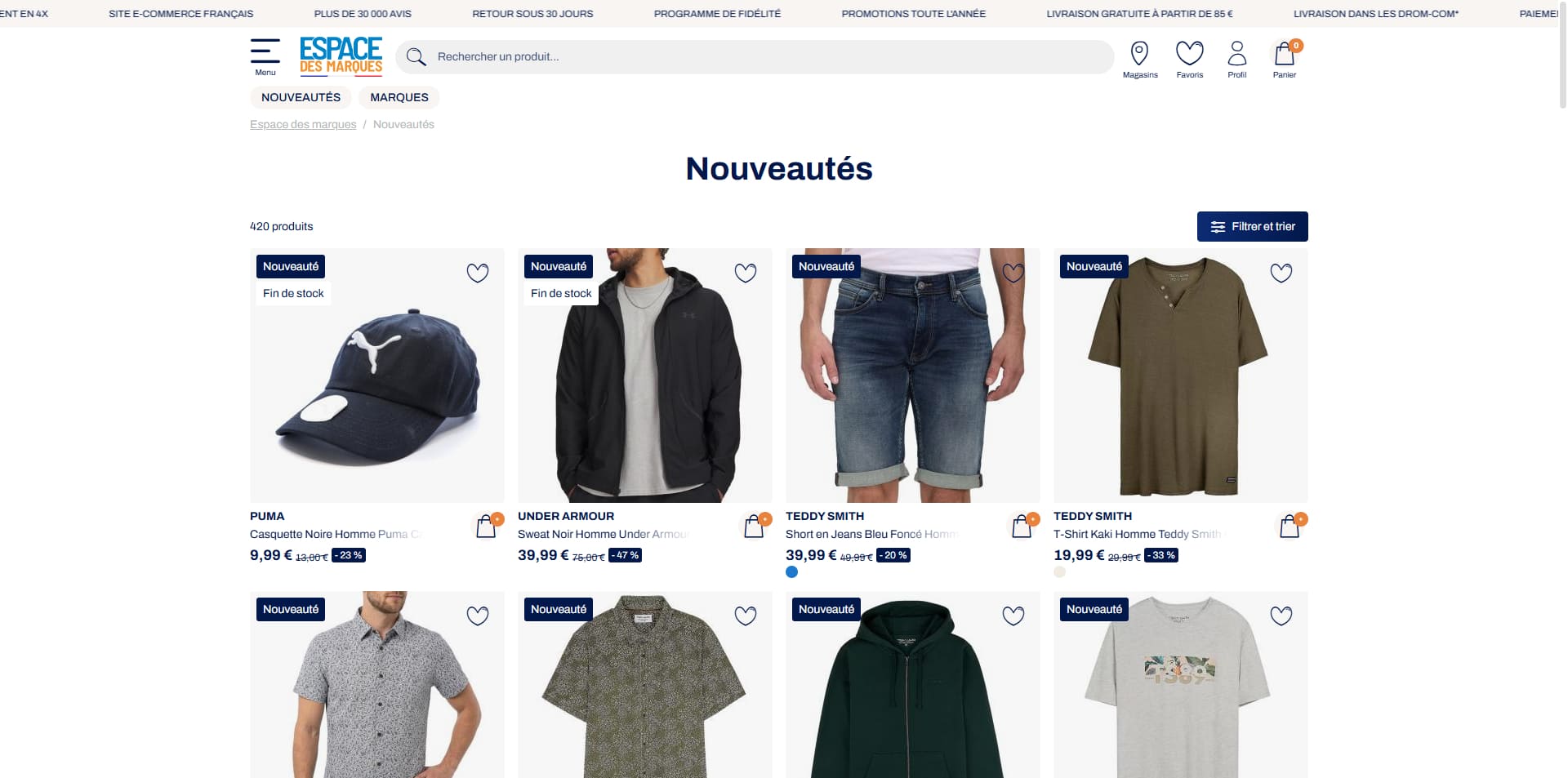 Espace des Marques coupons
