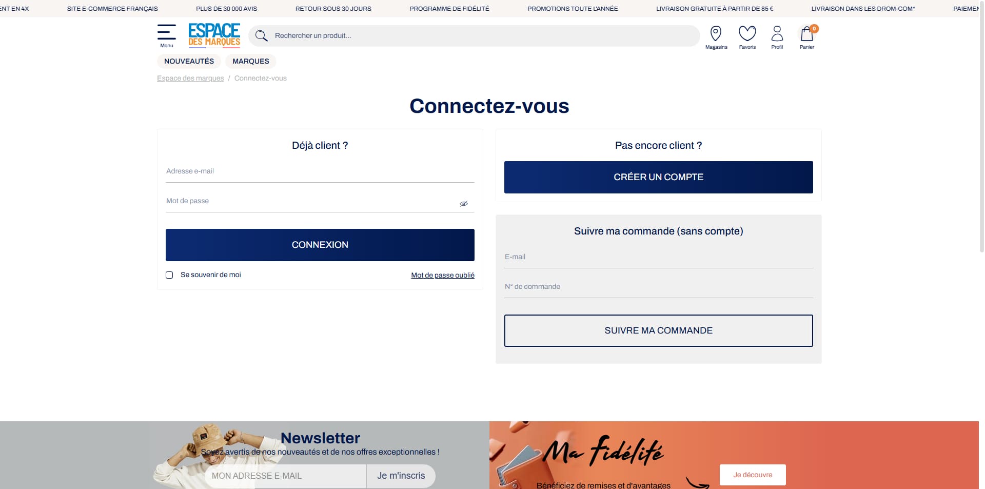 Espace des Marques Code de réduction