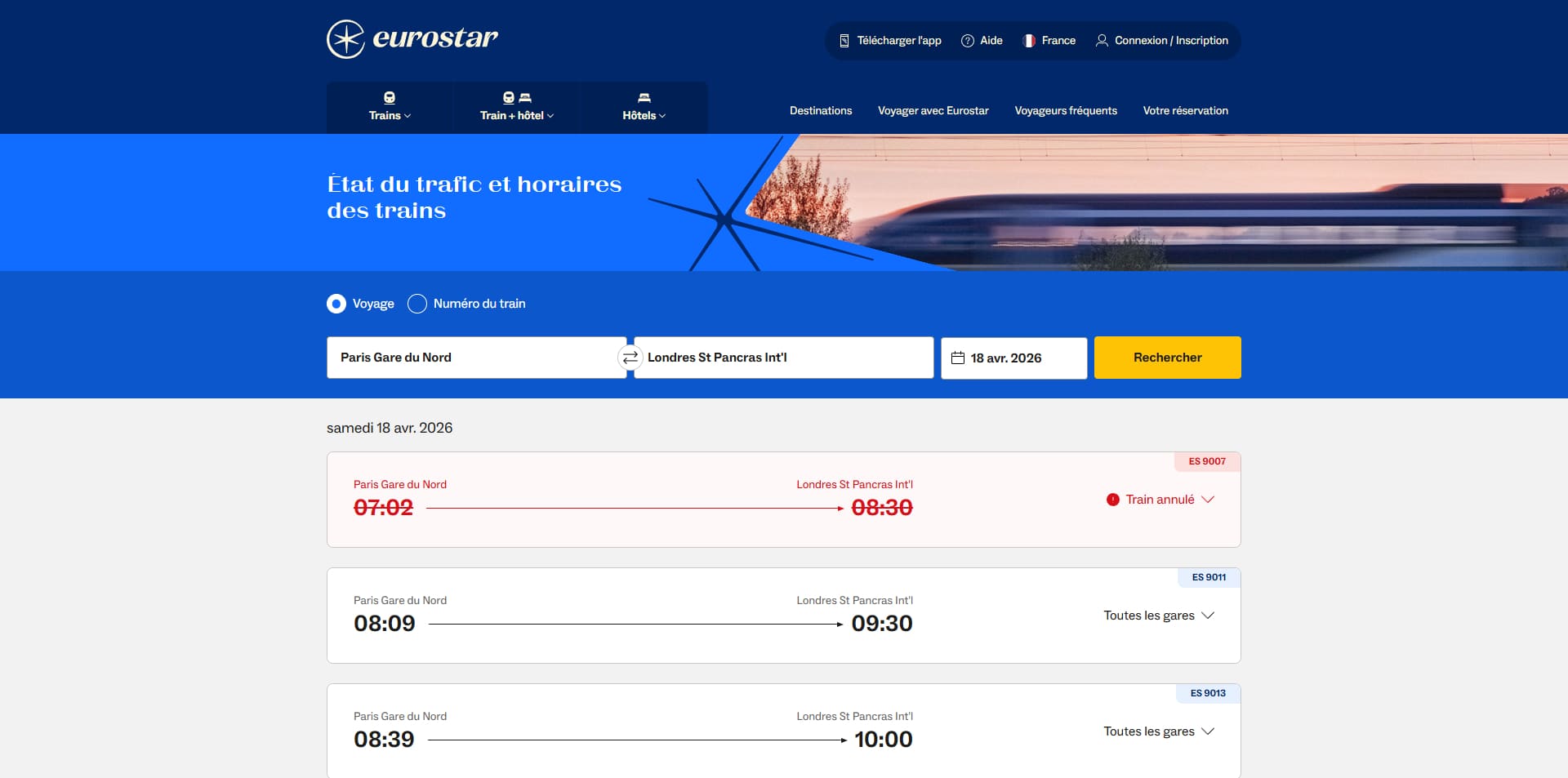 Eurostar Code promo