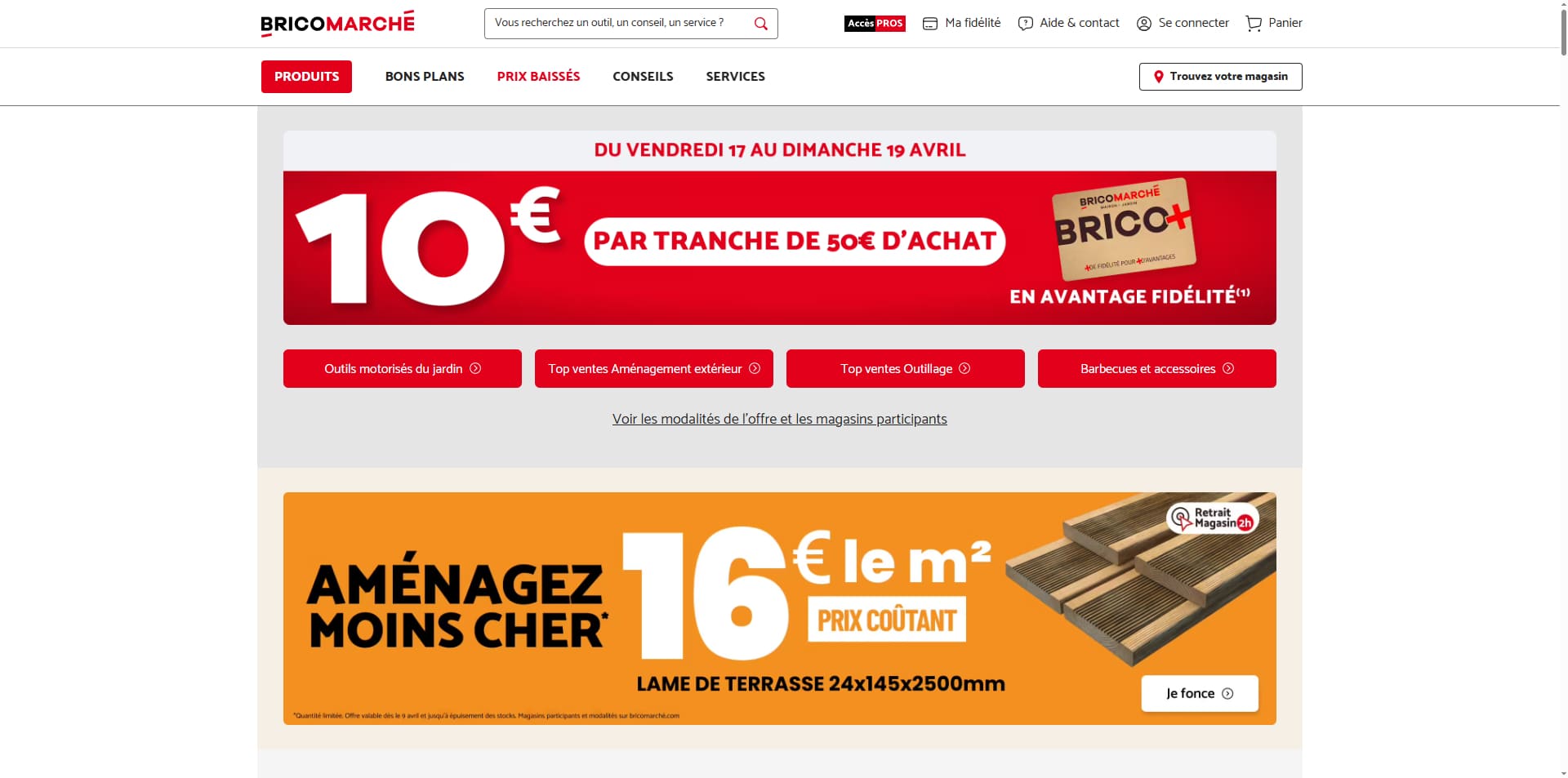 Bricomarché Code de réduction