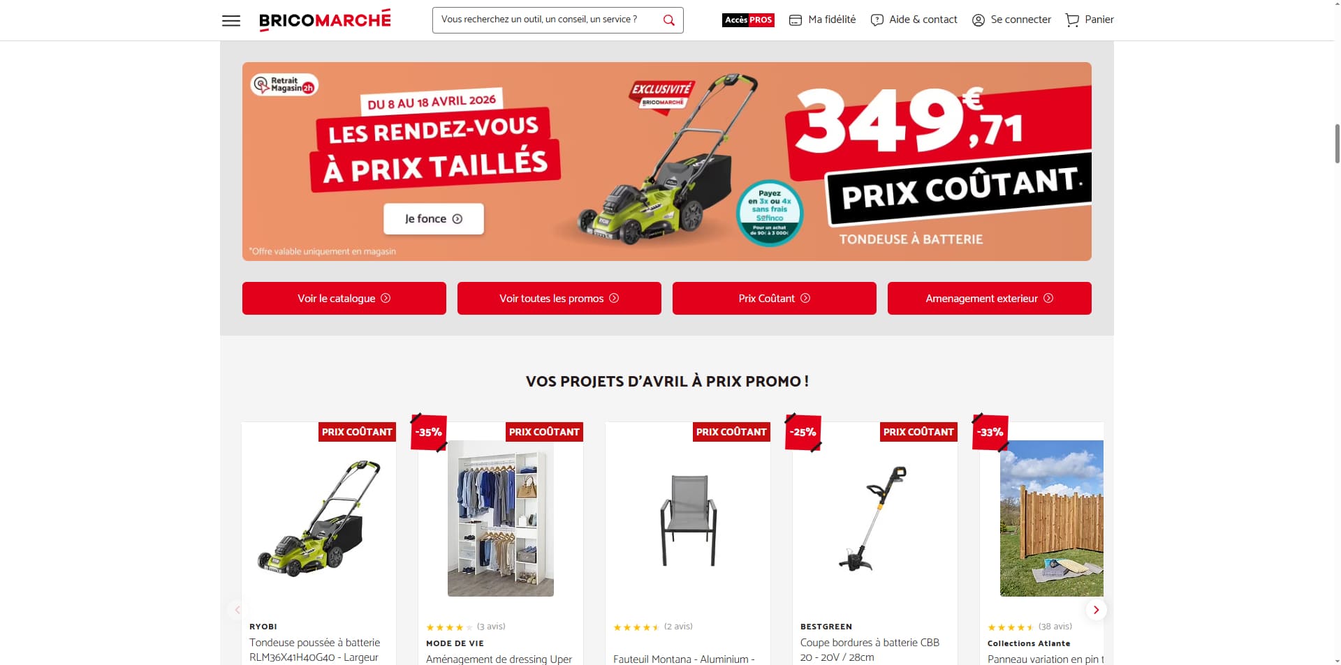 Bricomarché Code promo