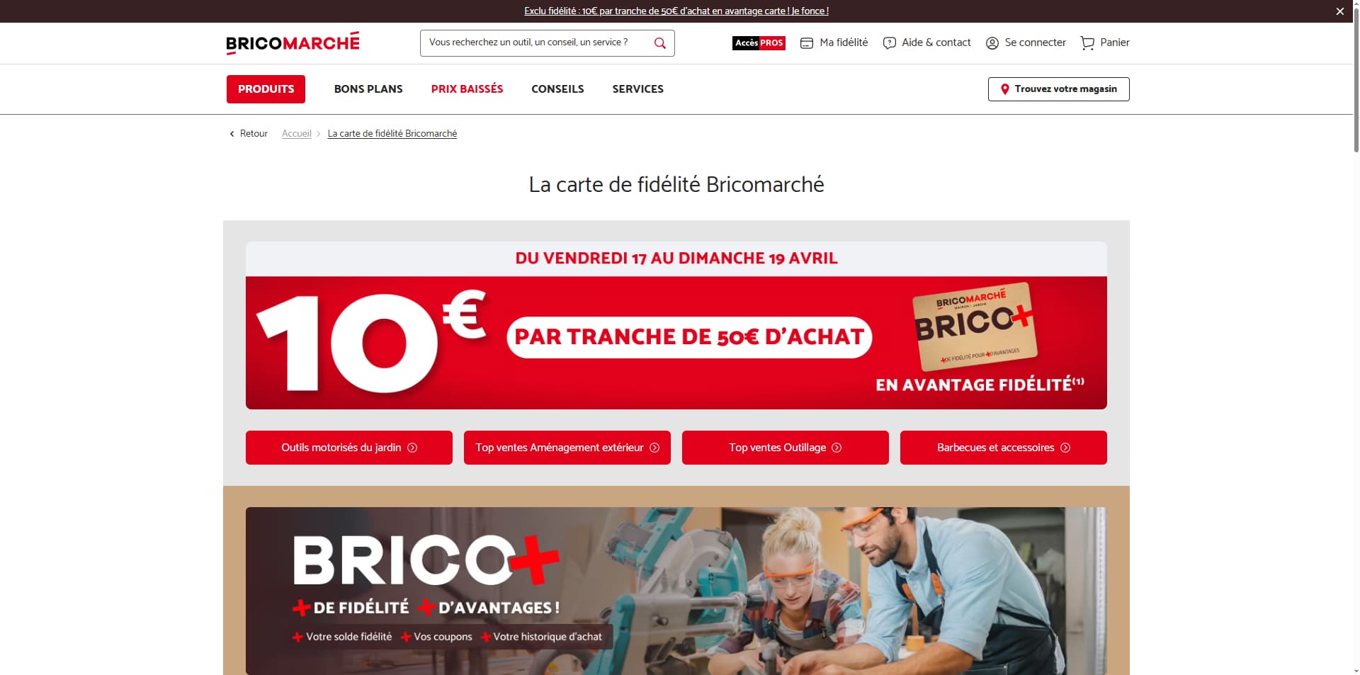 Bricomarché Code promo