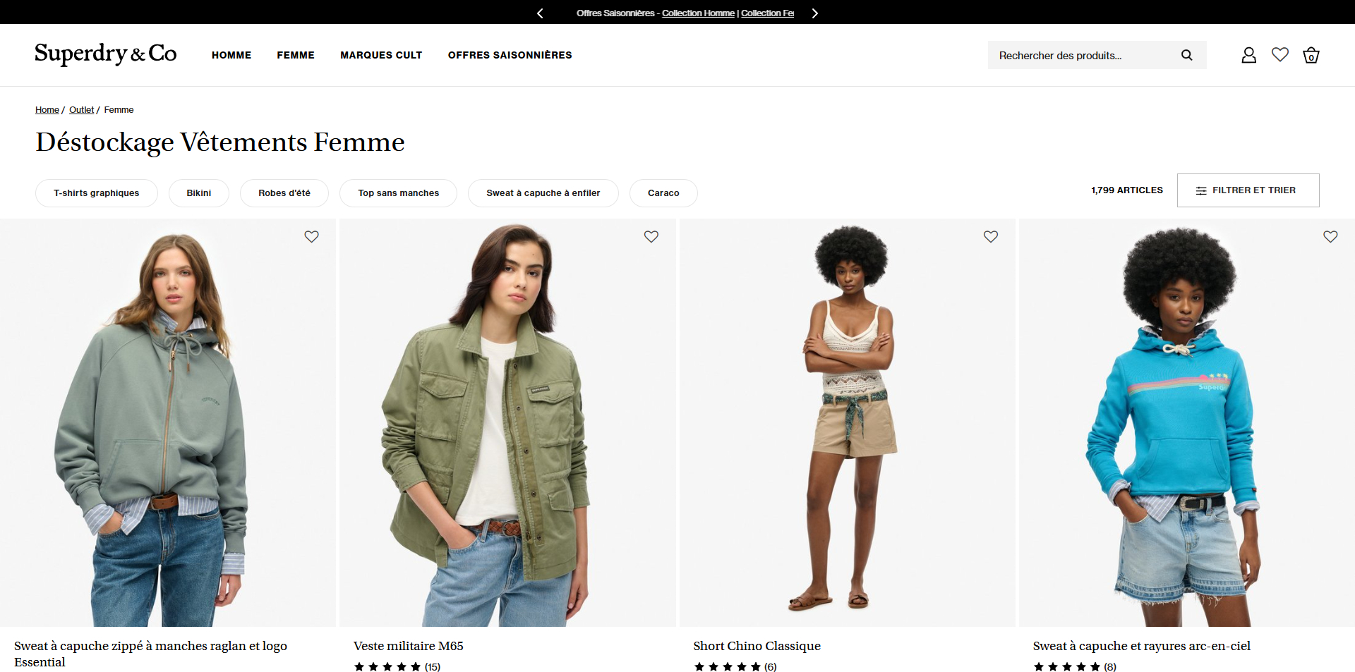 Superdry Bons de réduction