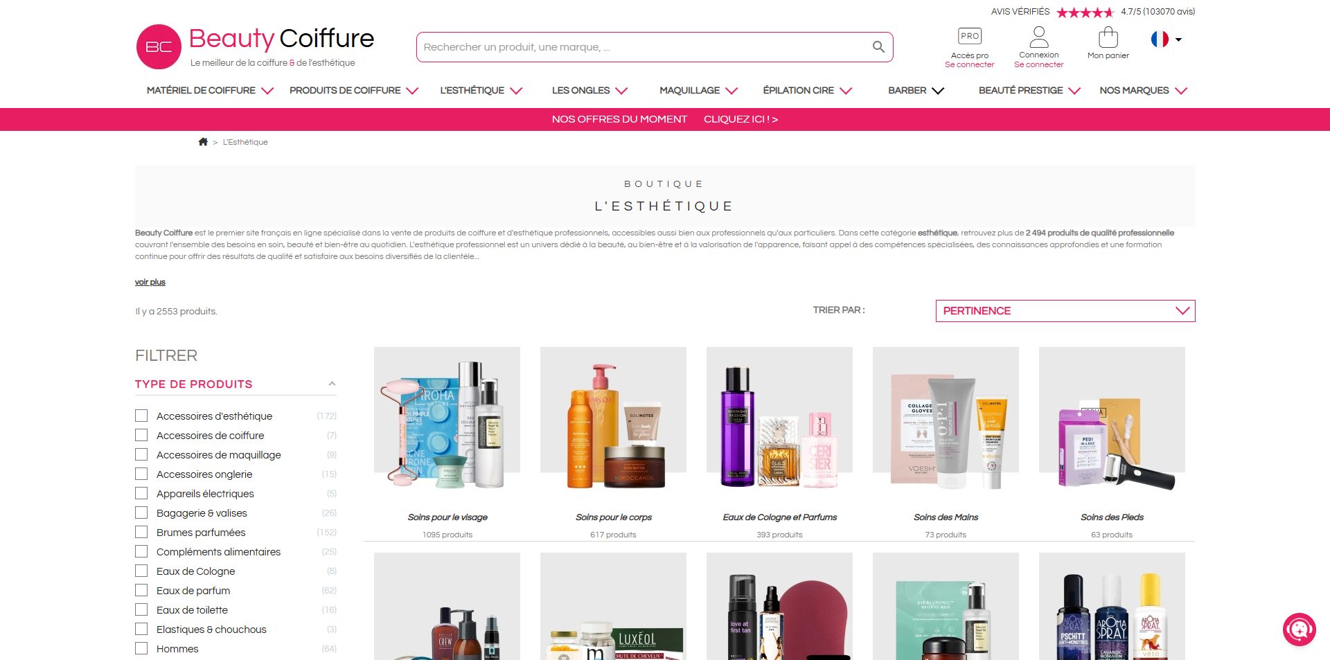 Beauty Coiffure Bon d'achat
