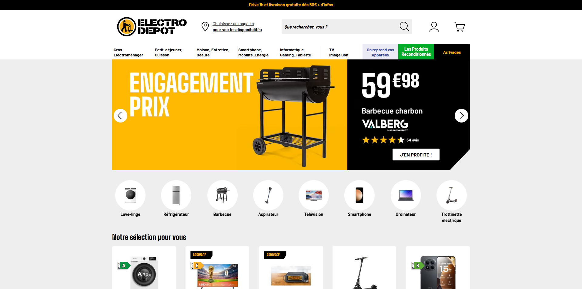 Electro depot Code de réduction