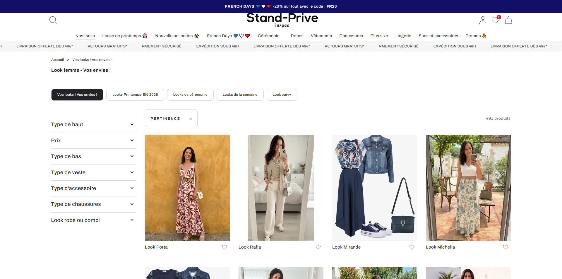 Stand Privé Code promo