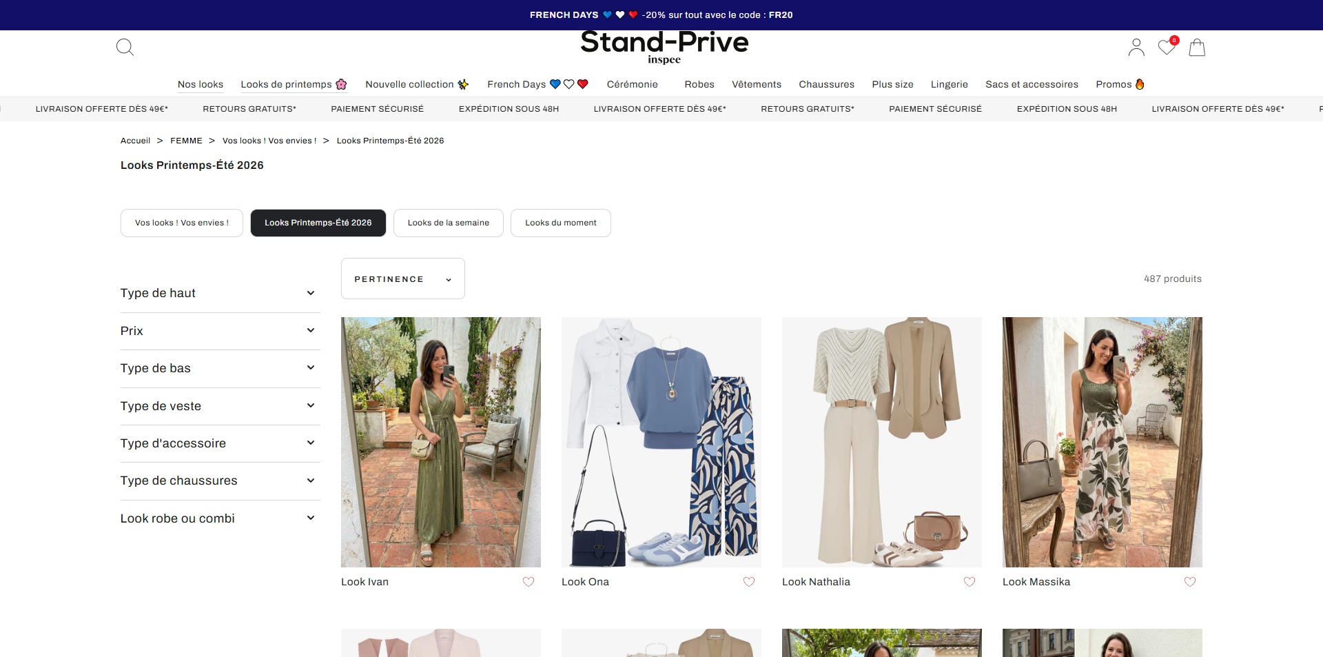 Stand Privé Bon d'achat