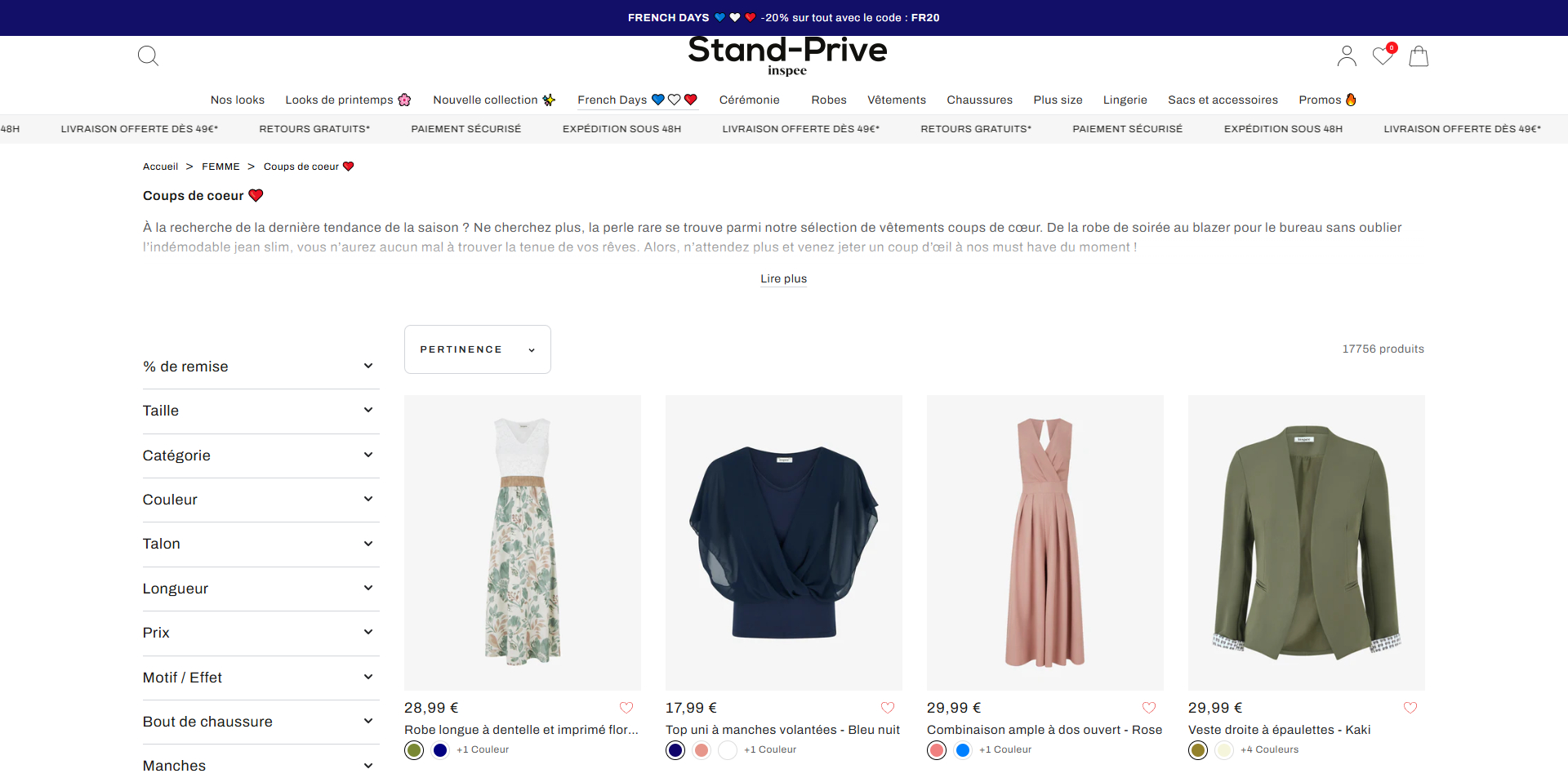 Stand Privé Code promo