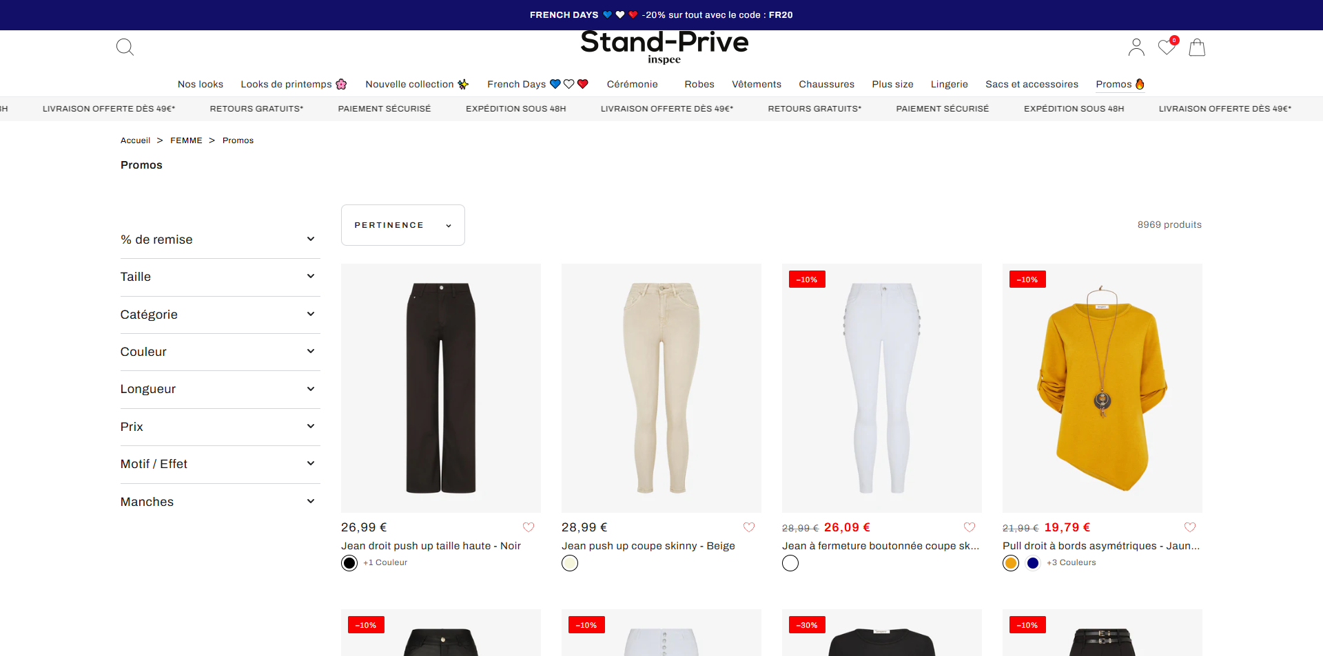 Stand Privé Code de réduction