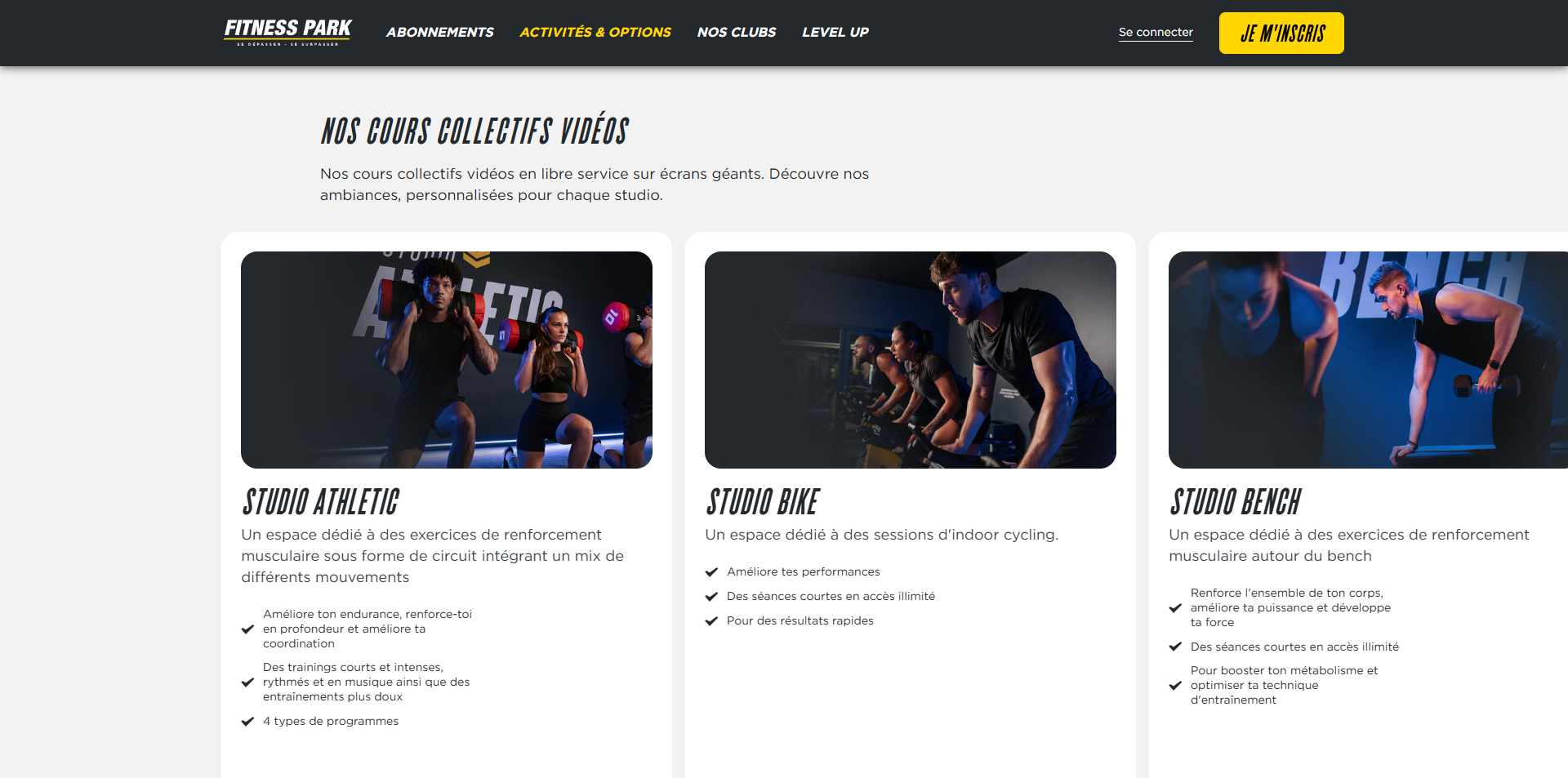 Fitness Park Code de réduction