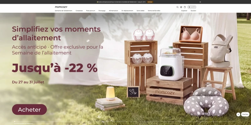 code promo Momcozy