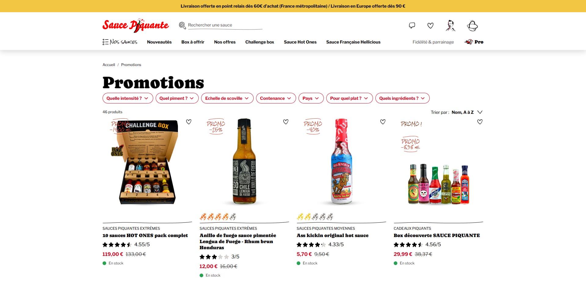 Sauce Piquante Code promo