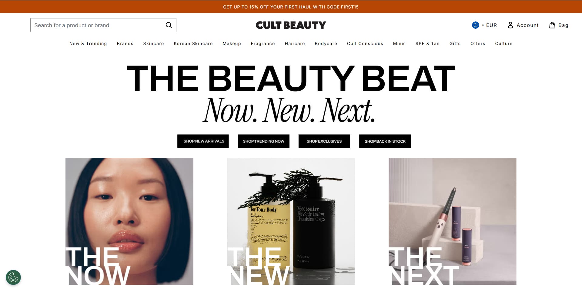 Cult Beauty Bon d'achat