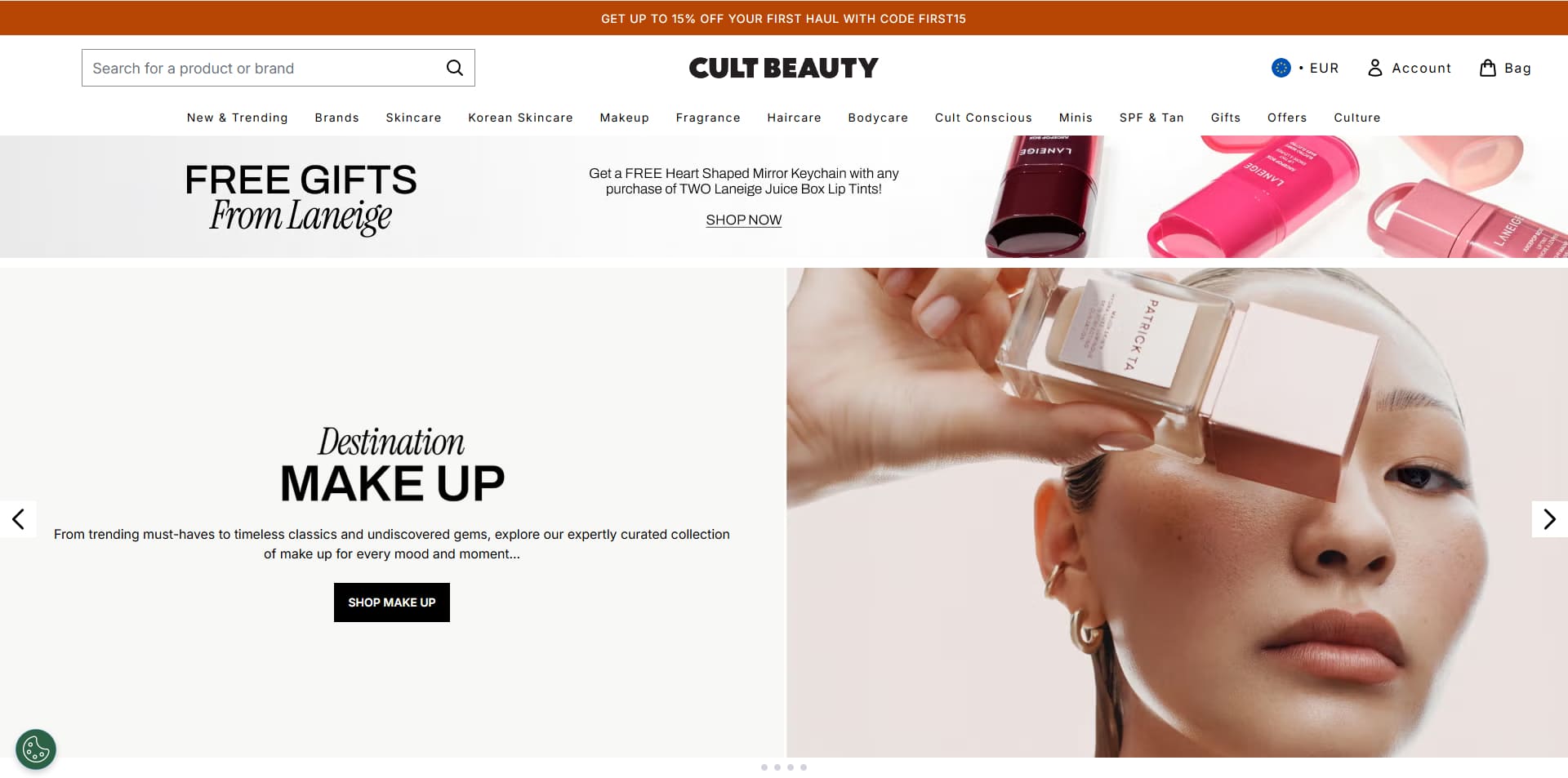 Cult Beauty Bons de réduction